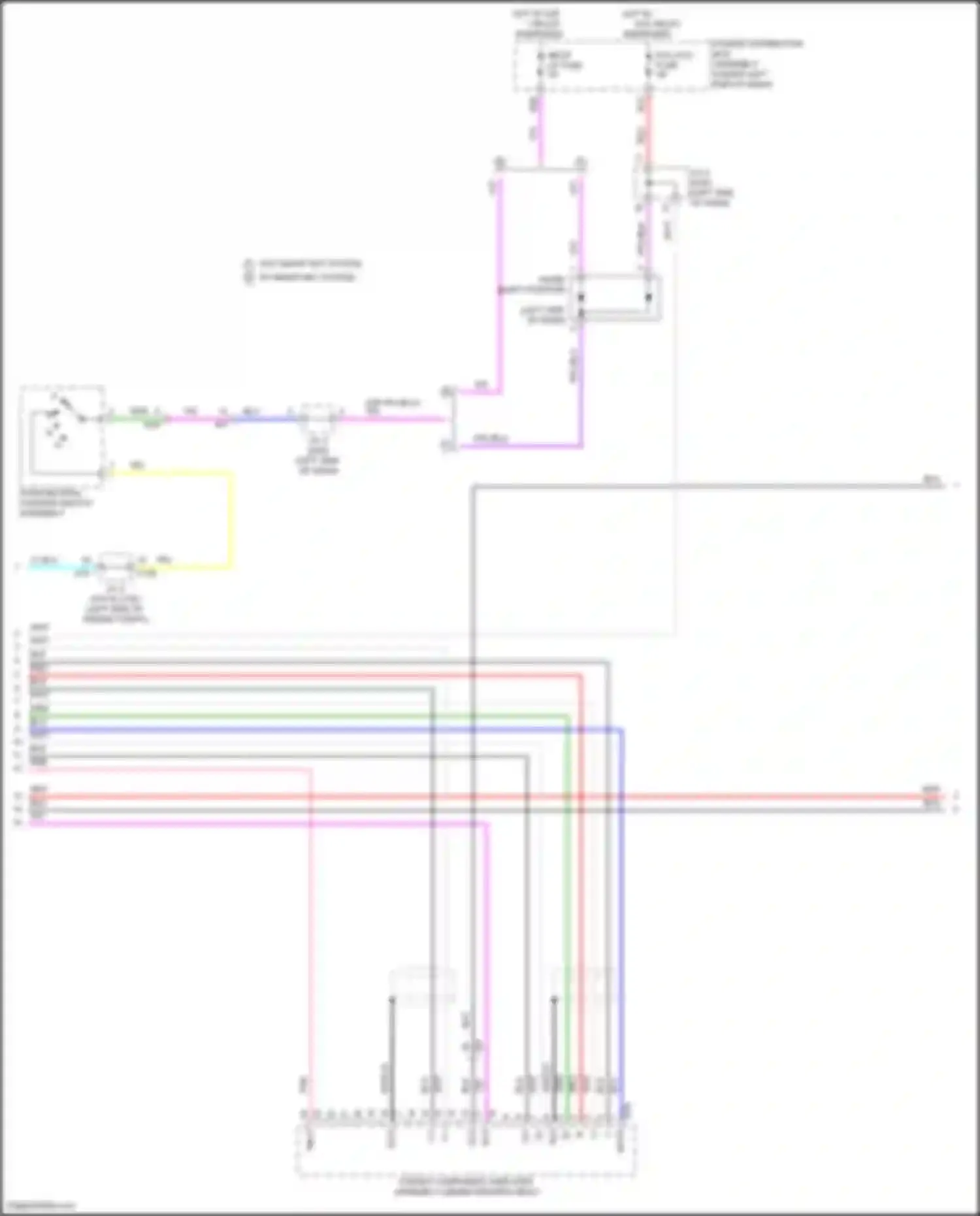 Corolla Cross Toyota I (2020-2024): Navigation circuit, w/ separate amplifier (4 of 5)