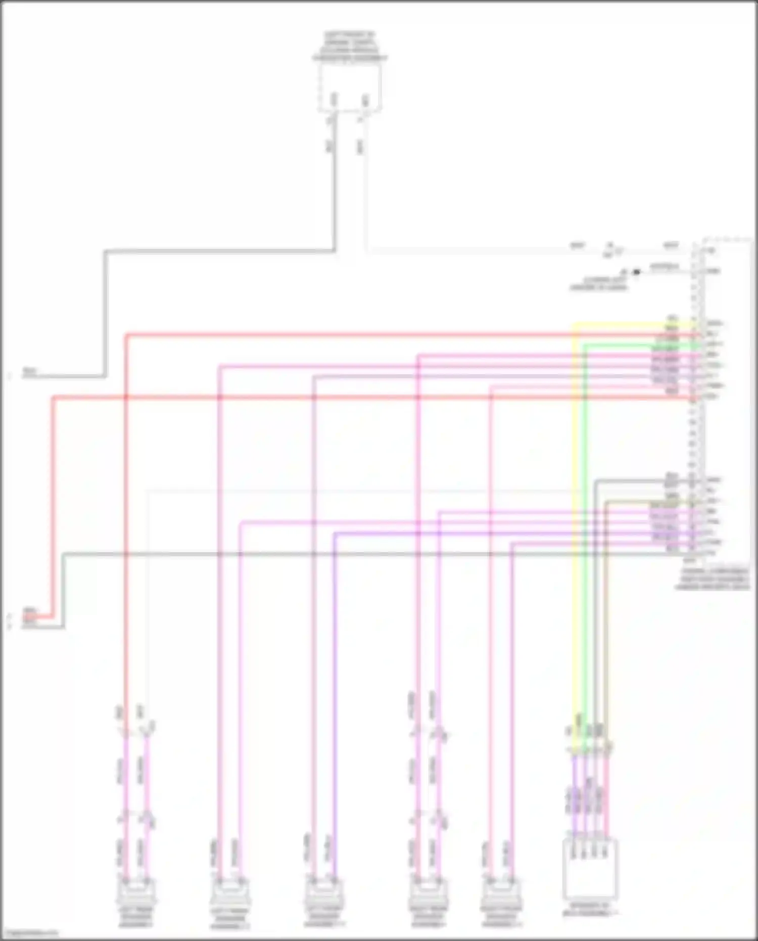Corolla Cross Toyota I (2020-2024): Navigation circuit, w/ separate amplifier (5 of 5)