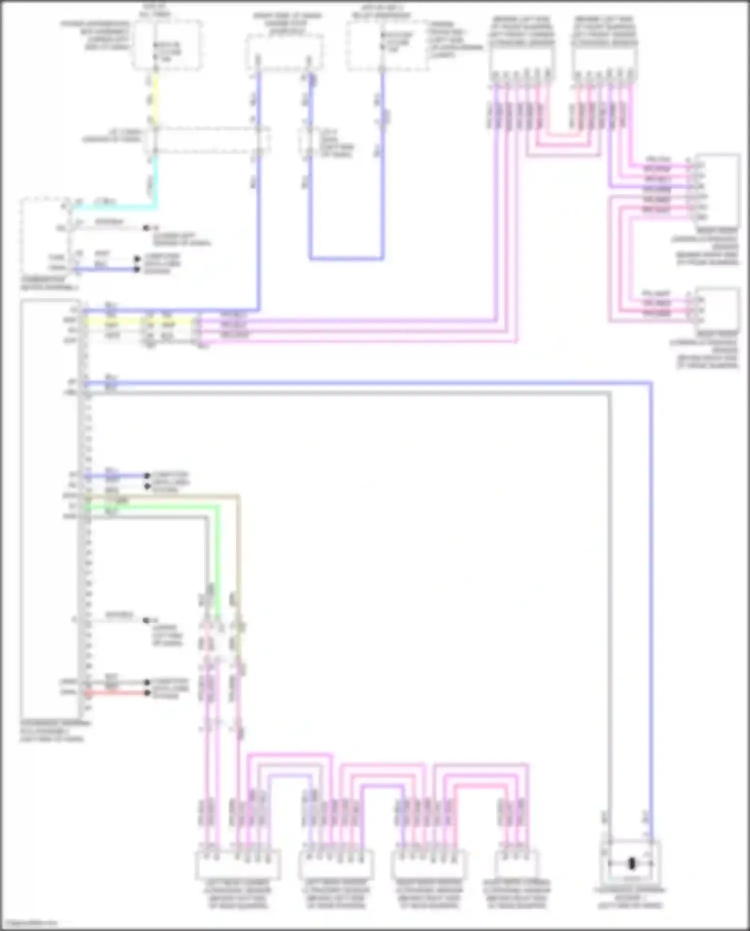 Corolla Cross Toyota I (2020-2024): Parking assistant circuit
