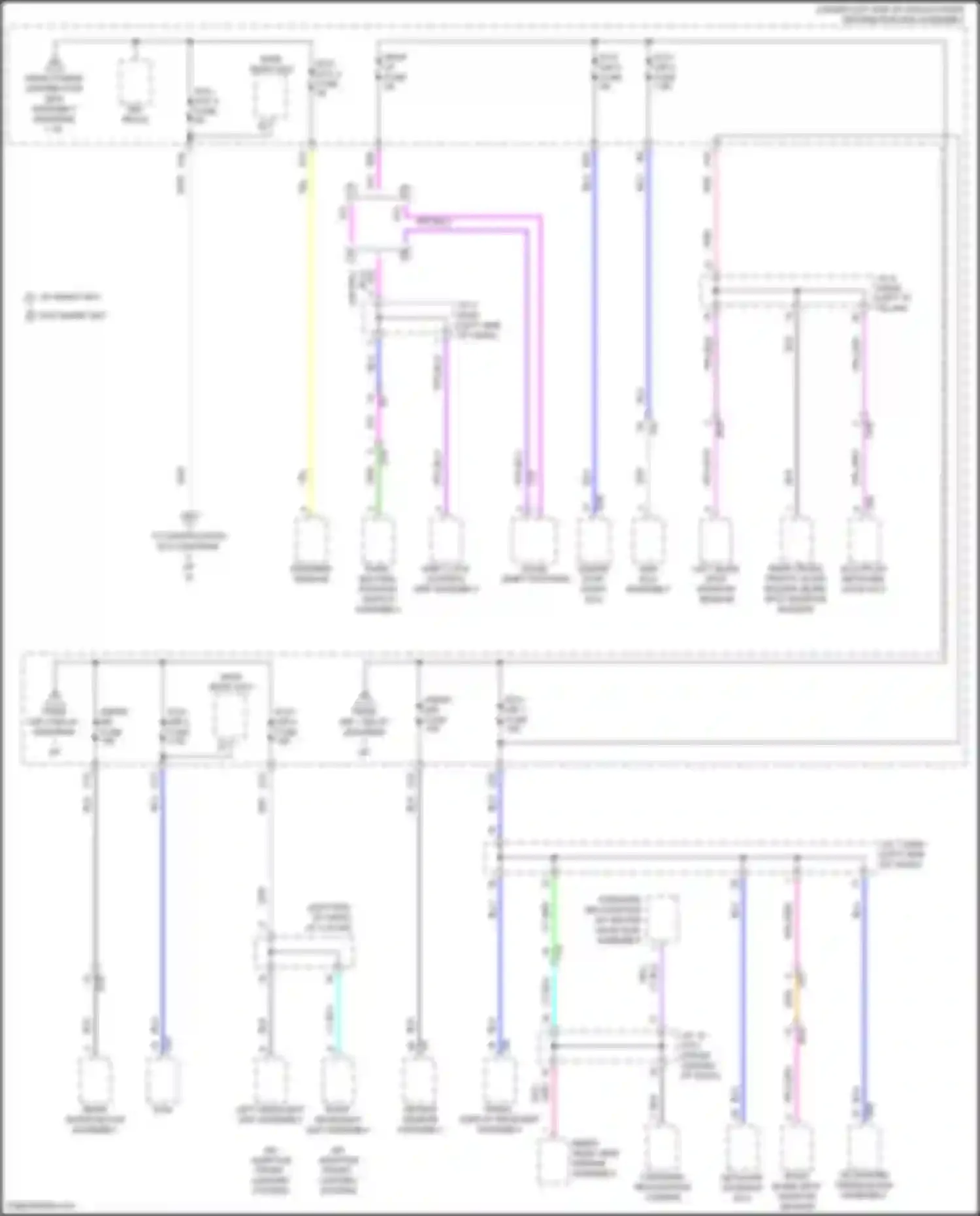 Corolla Cross Toyota I (2020-2024): Power distribution circuit (2 of 5)