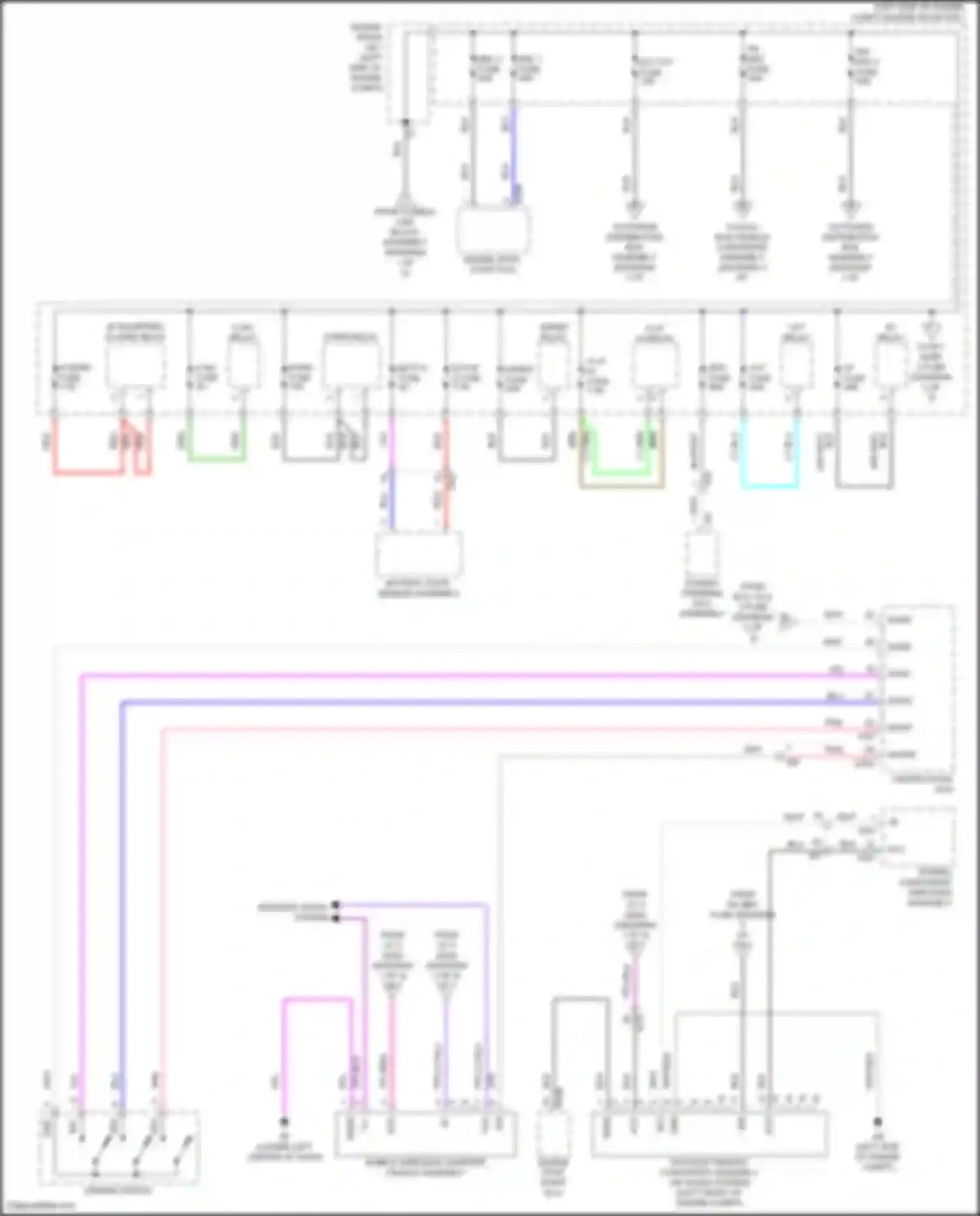 Corolla Cross Toyota I (2020-2024): Power distribution circuit (4 of 5)