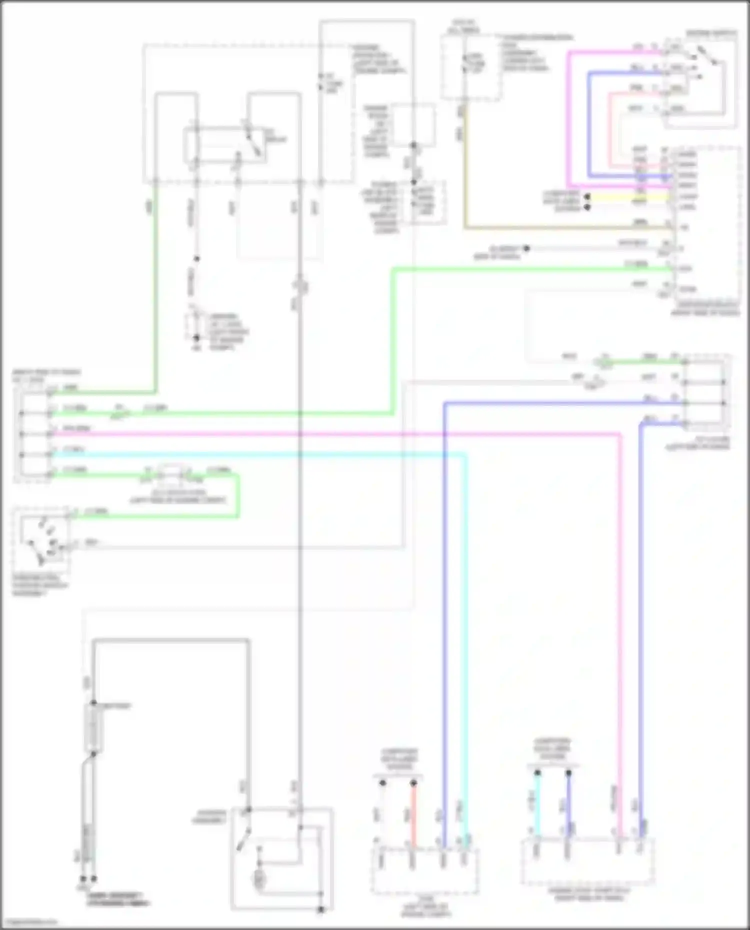 Corolla Cross Toyota I (2020-2024): Starting circuit, w/ smart key system