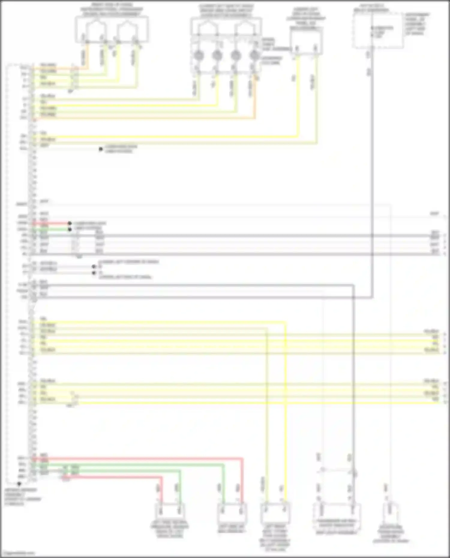 Corolla Cross Toyota I (2020-2024): Supplemental restraints circuit (1 of 3)
