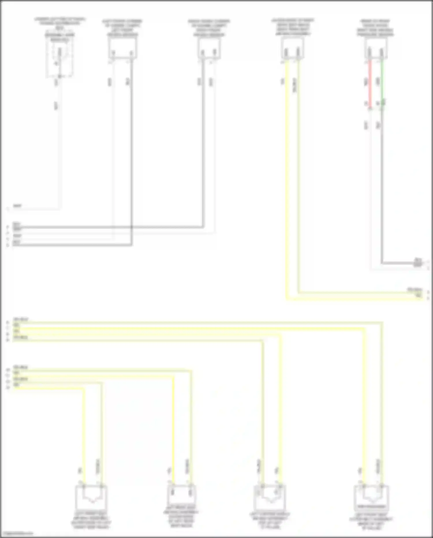 Corolla Cross Toyota I (2020-2024): Supplemental restraints circuit (2 of 3)