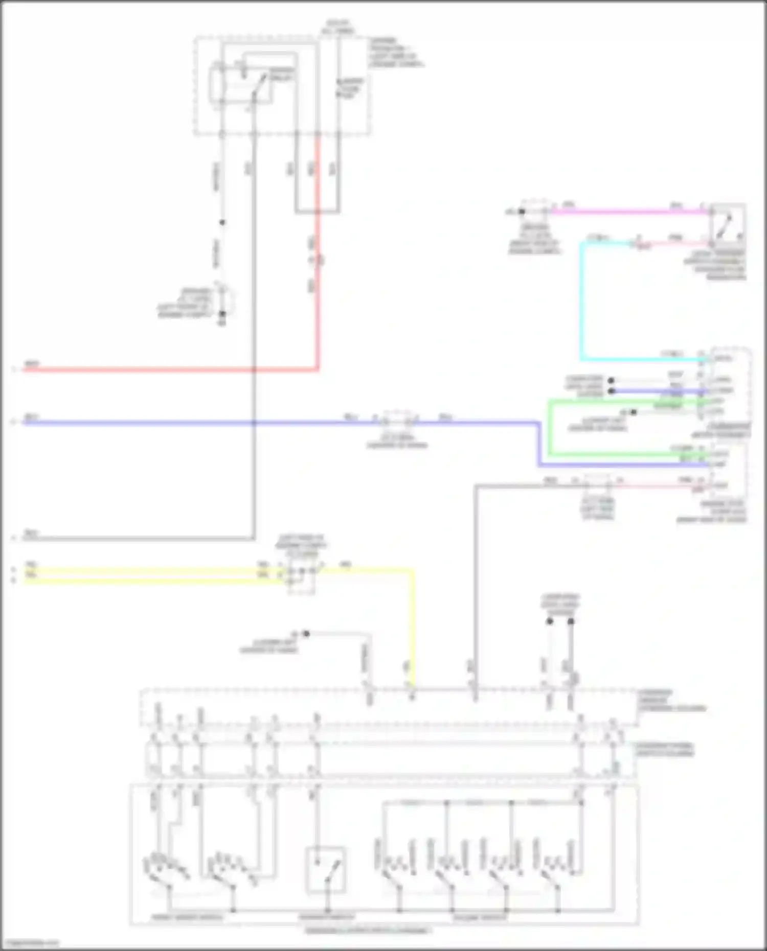 Corolla Cross Toyota I (2020-2024): Front wiper/washer circuit (2 of 2)