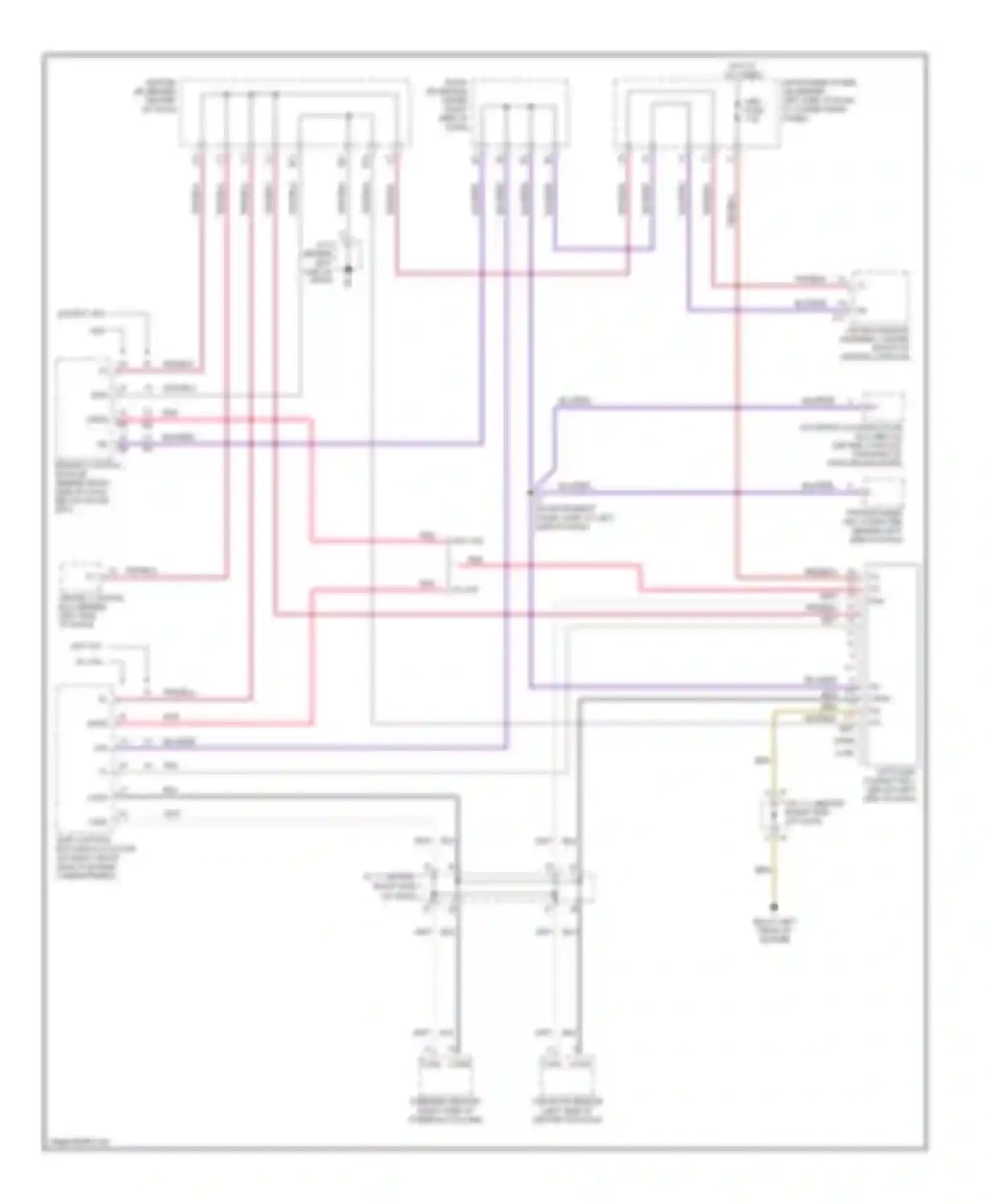 Corolla Toyota IX facelift (2003-2007): Computer data lines circuit