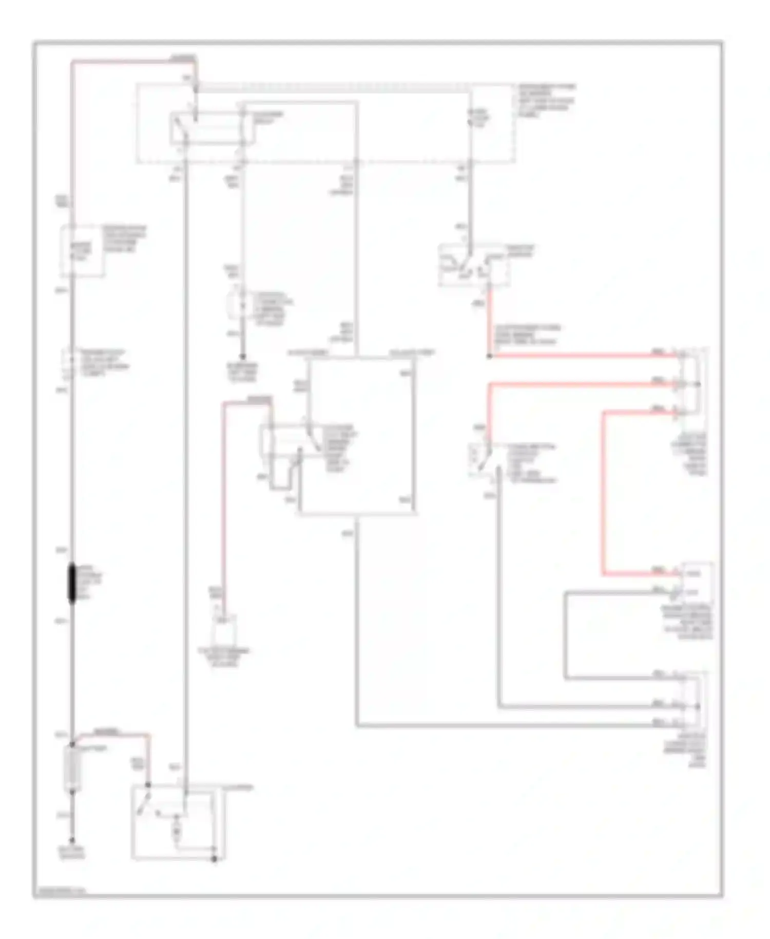 Corolla Toyota IX facelift (2003-2007): Starting circuit, a/t