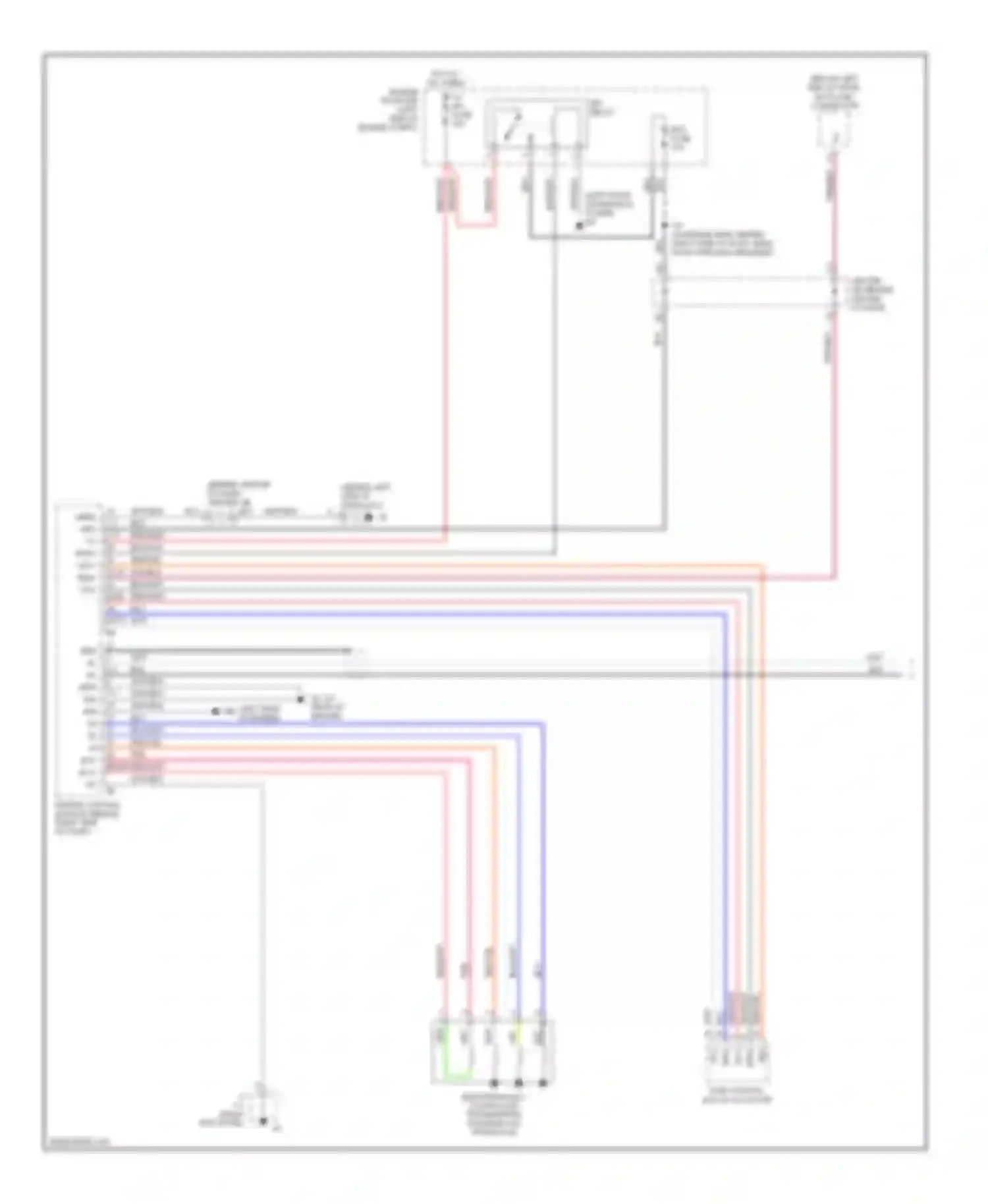 Corolla Toyota IX facelift (2003-2007): A/t circuit (1 of 2)