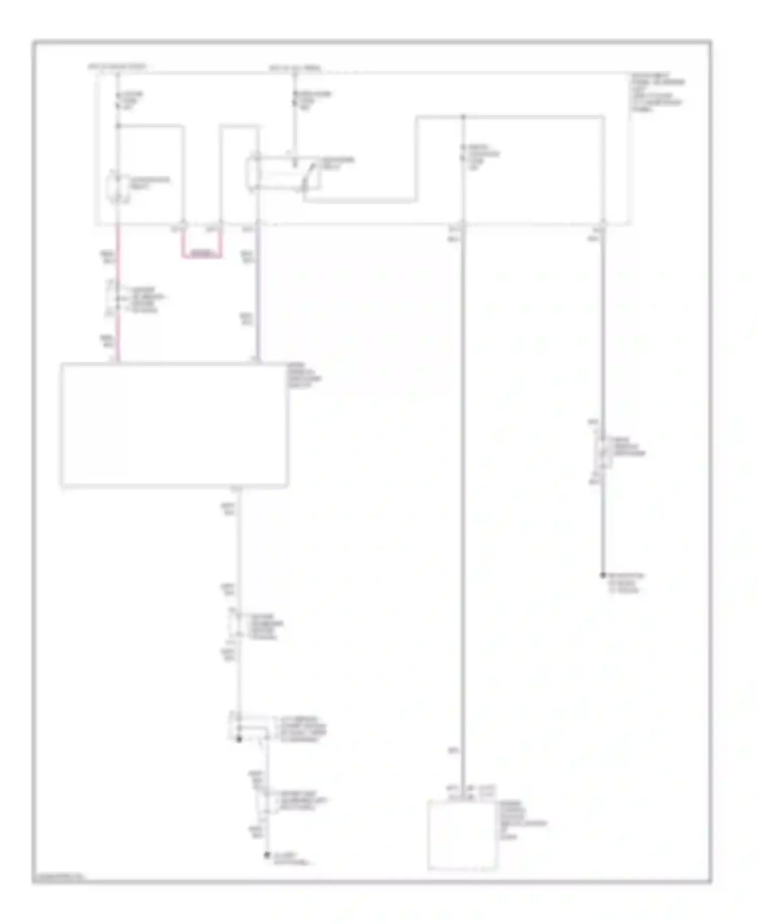 Corolla Toyota IX (2000-2004): Defogger circuit