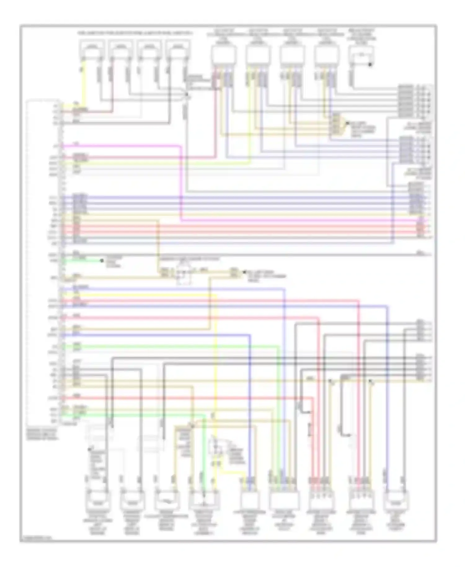 Corolla Toyota IX (2000-2004): Wiring diagram engine performance 1.8ls, 4 speed a/t (1 of 3)