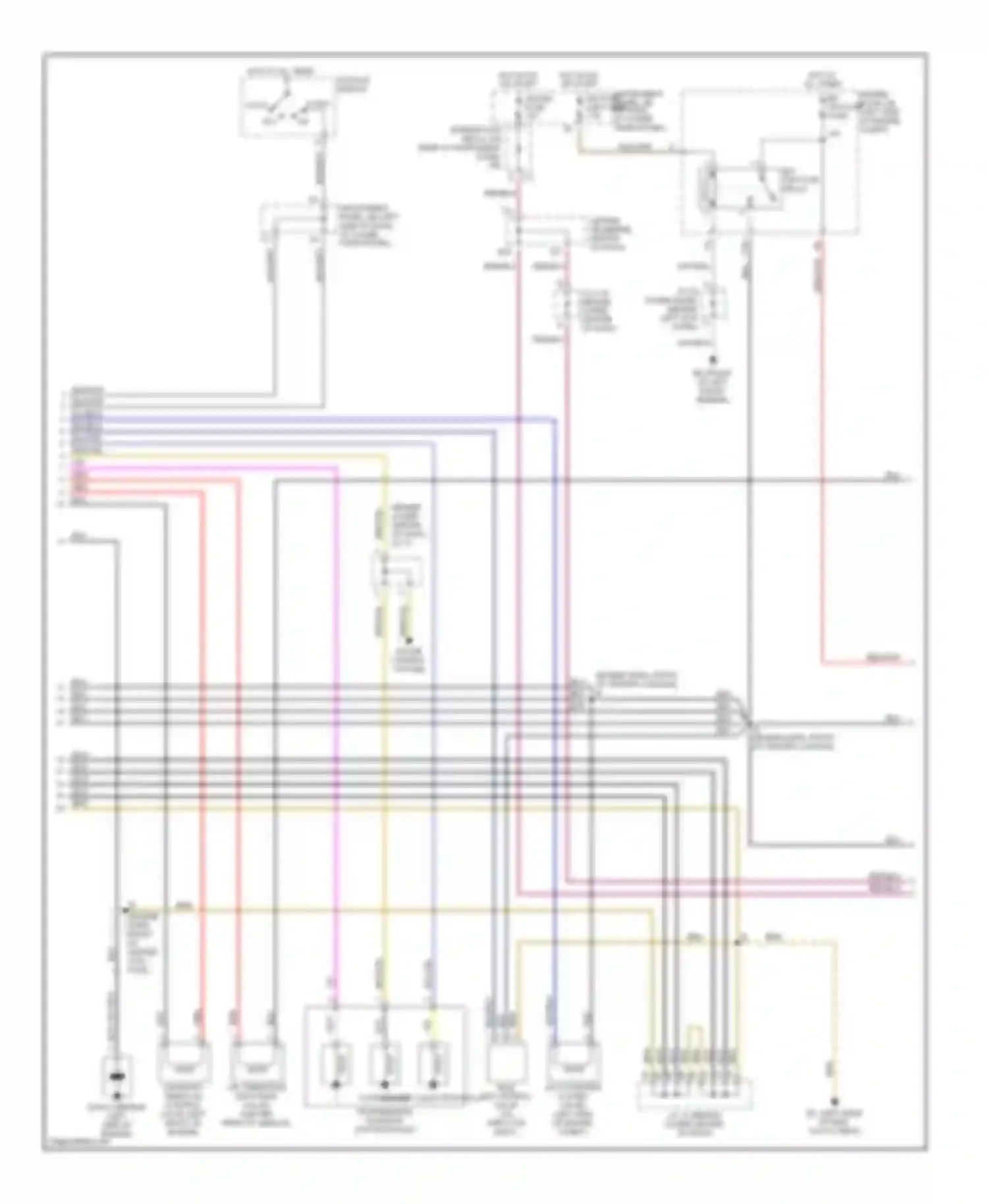 Corolla Toyota IX (2000-2004): Wiring diagram engine performance 1.8ls, 4 speed a/t (2 of 3)