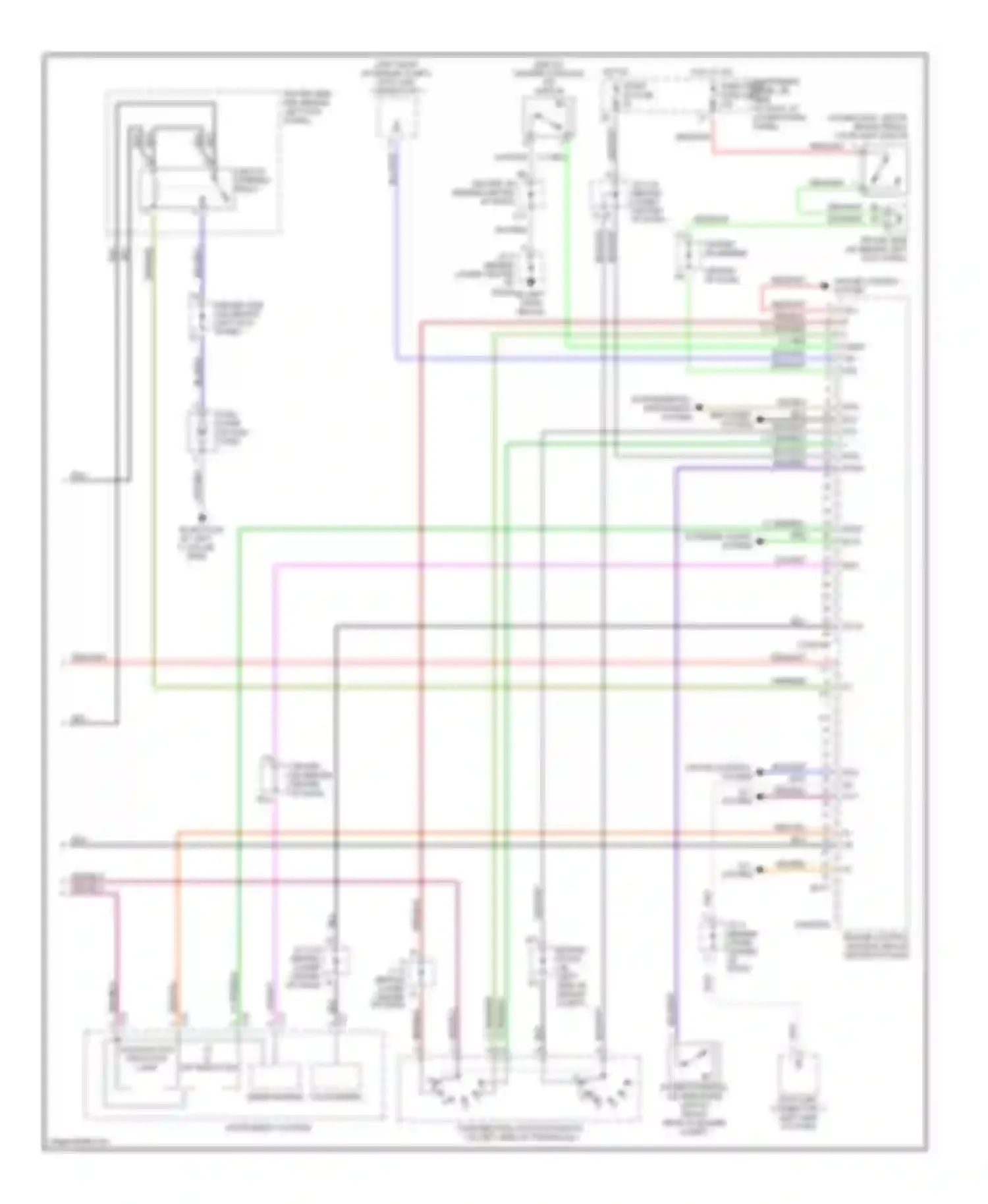 Corolla Toyota IX (2000-2004): Wiring diagram engine performance 1.8ls, 4 speed a/t (3 of 3)