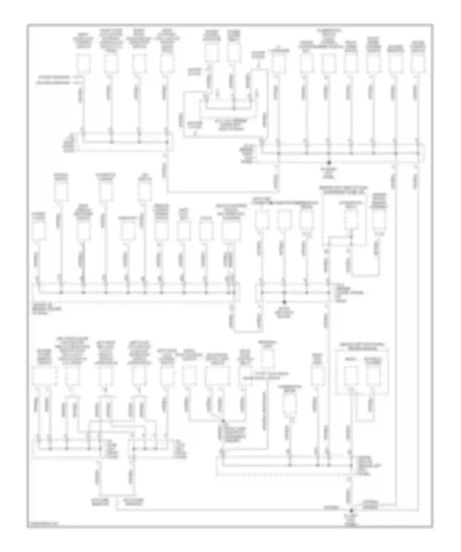 Corolla Toyota IX (2000-2004): Ground distribution circuit (2 of 3)