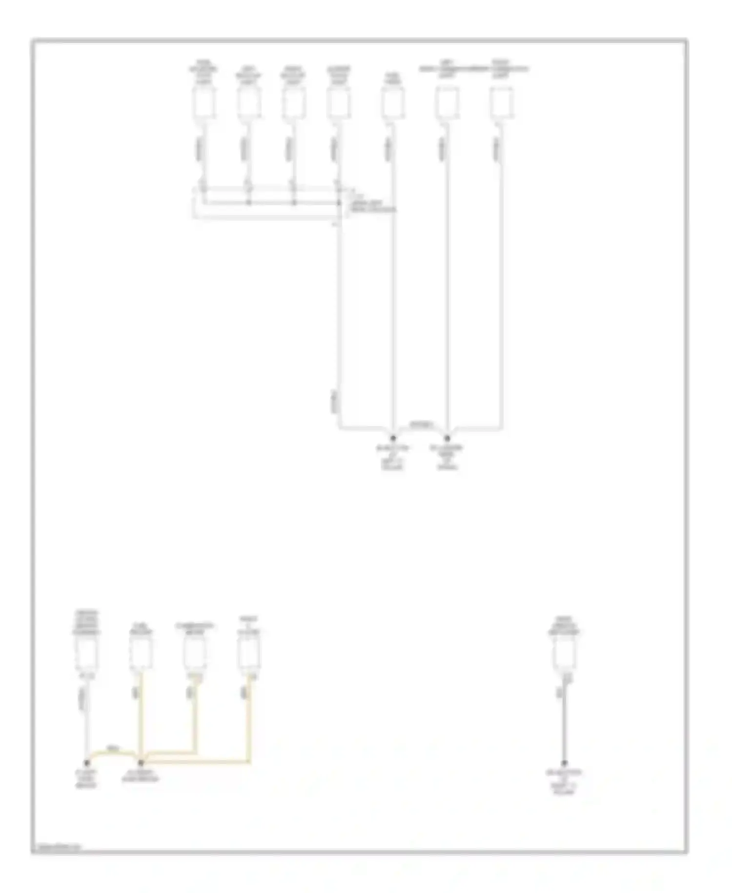 Corolla Toyota IX (2000-2004): Ground distribution circuit (3 of 3)