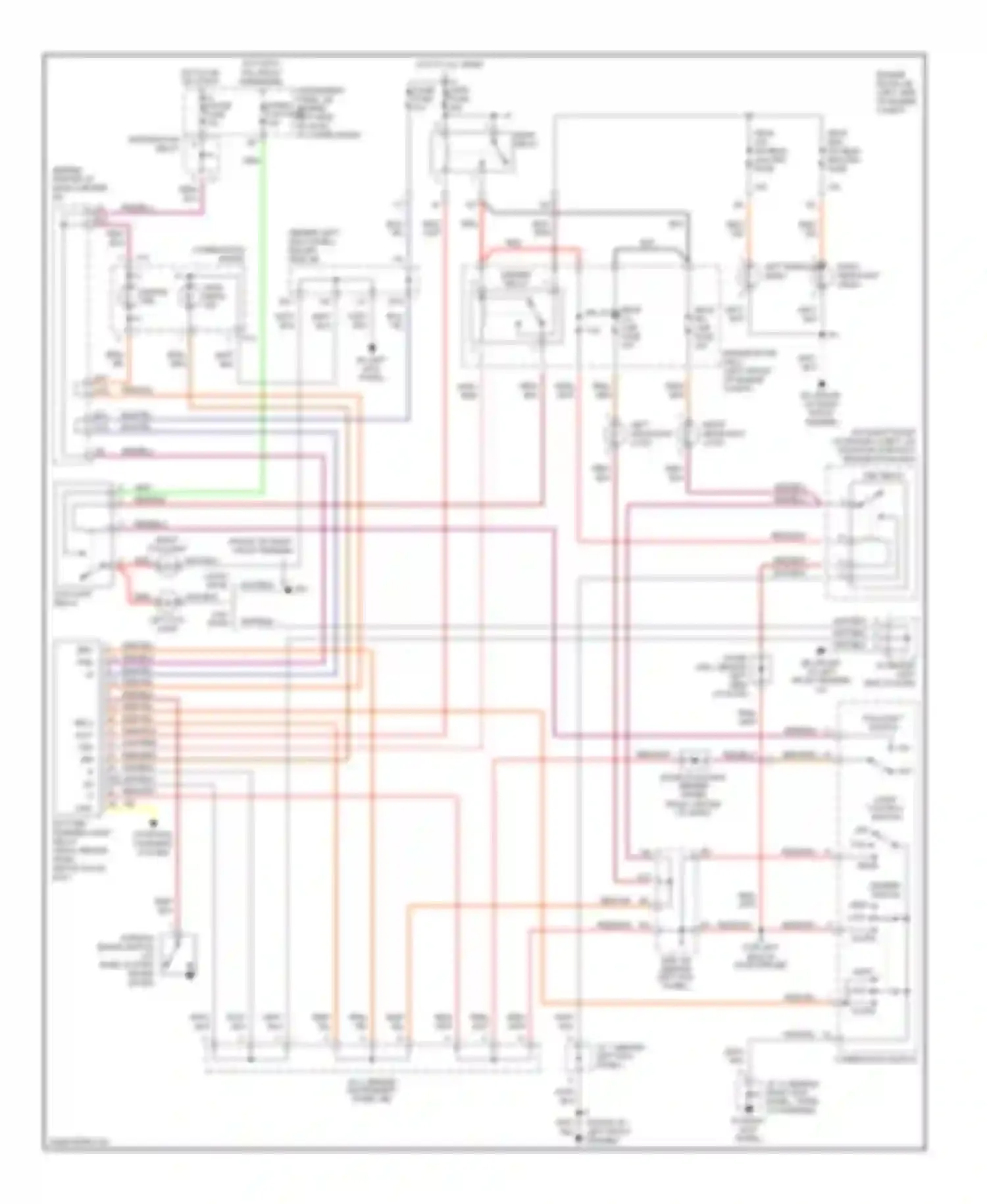 Corolla Toyota IX (2000-2004): Headlight circuit, canada