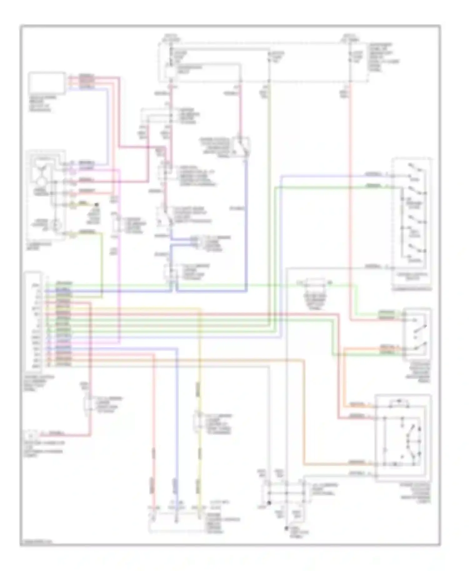 Corolla Toyota VII (1991-2002): Cruise control circuit