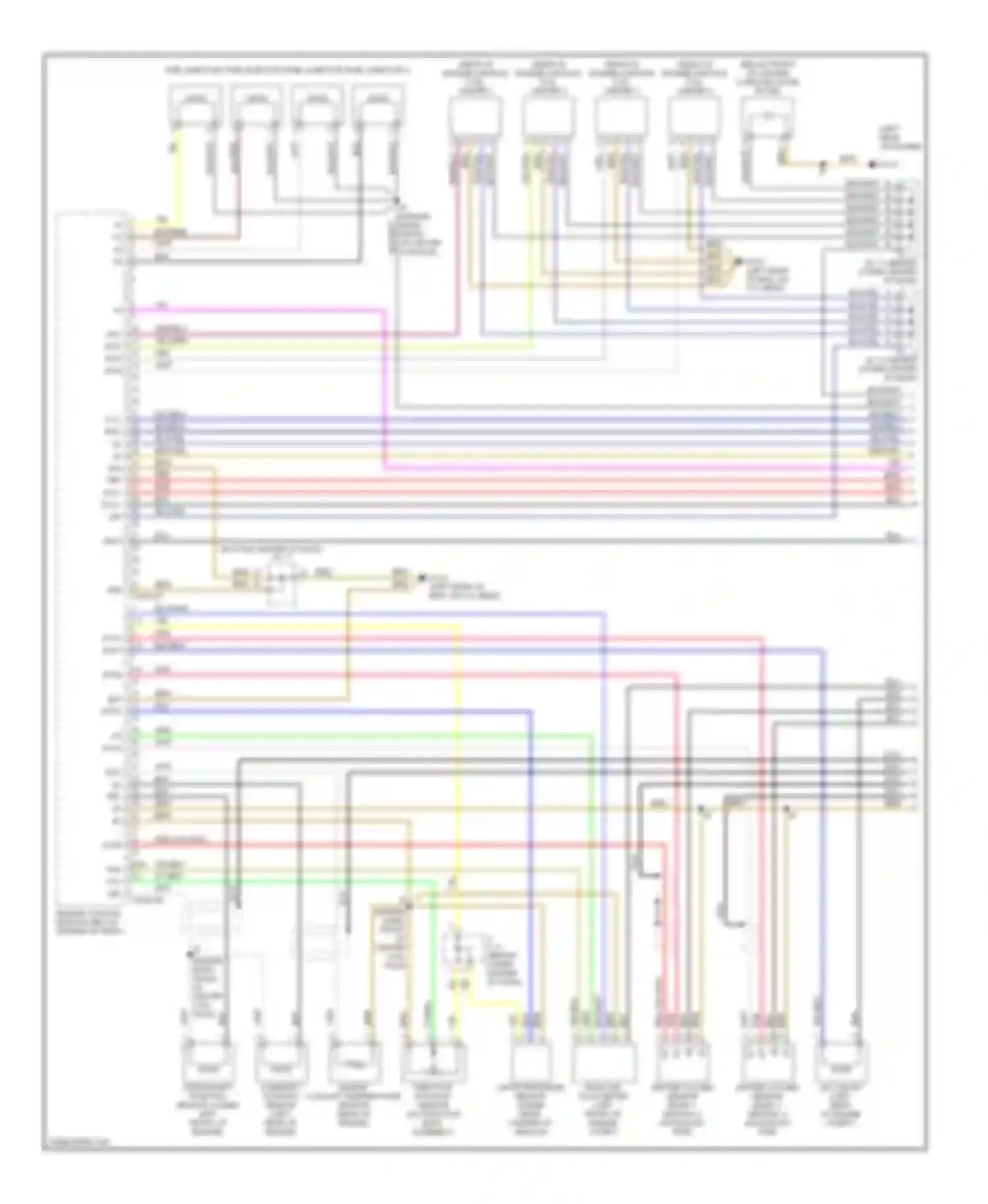 Corolla Toyota VII (1991-2002): Wiring diagram engine performance 1.8ls, 4 speed a/t (1 of 3)