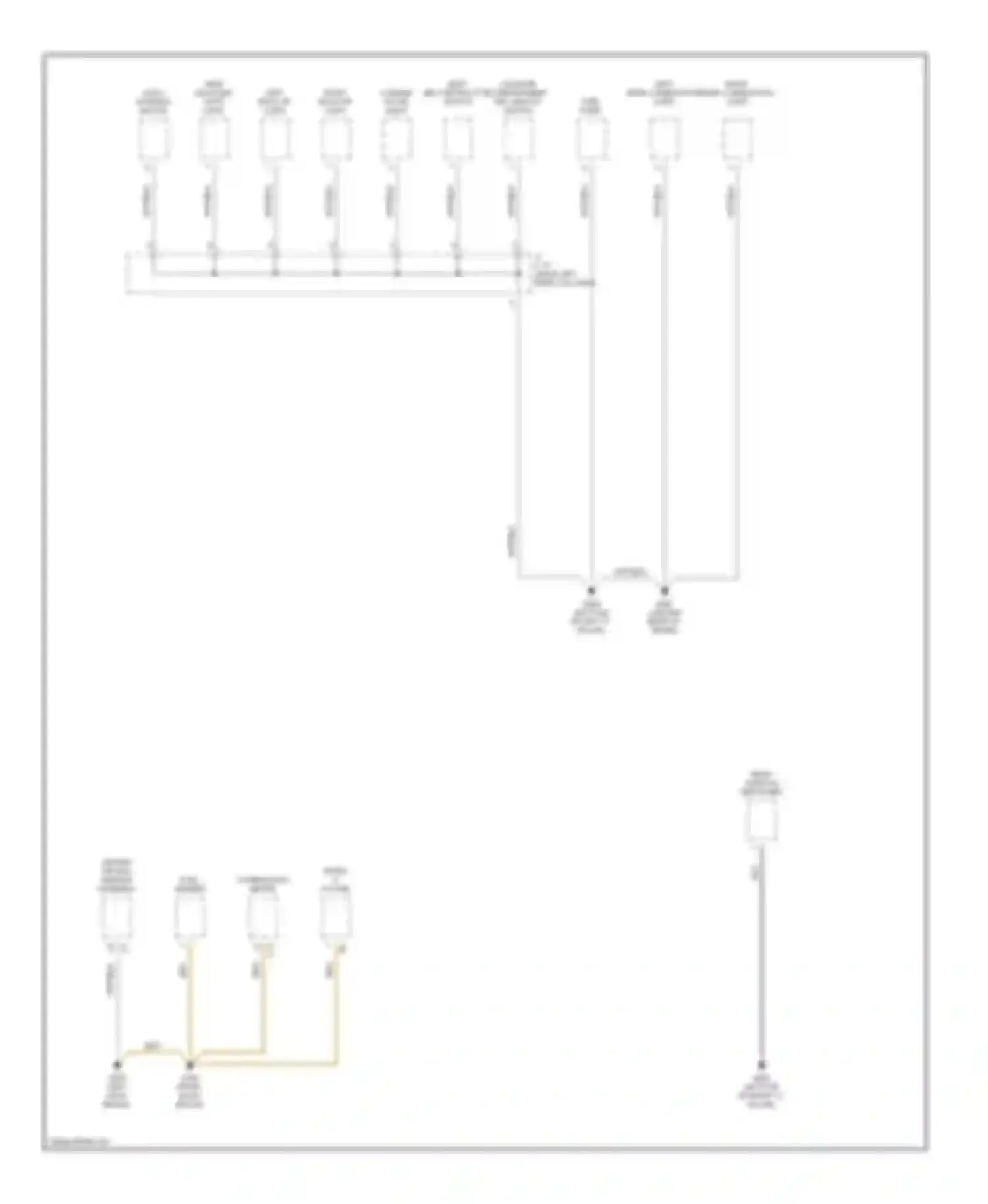 Corolla Toyota VII (1991-2002): Ground distribution circuit (3 of 3)