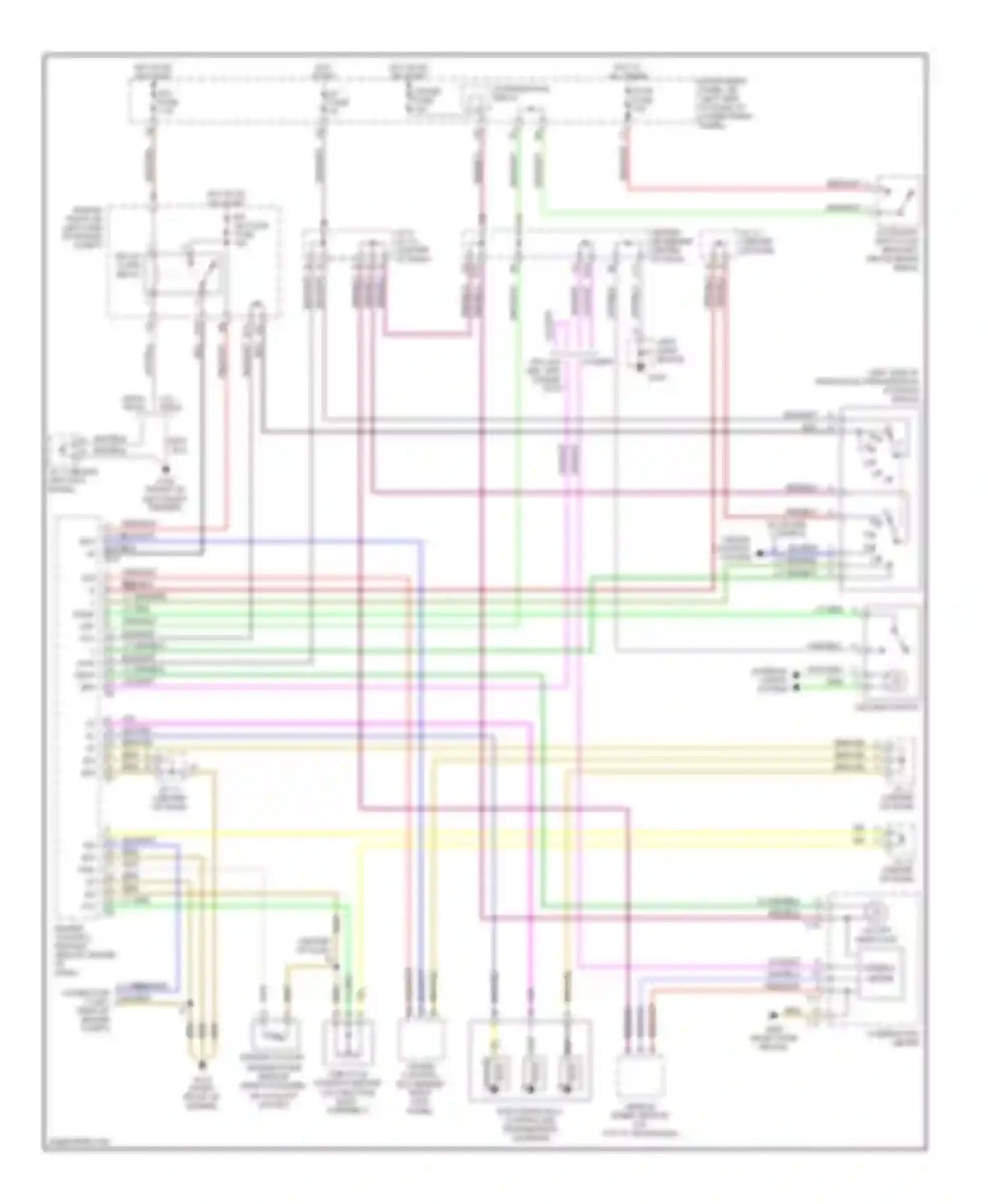 Wiring diagram electronically controlled transmission solenoid for Toyota Corolla VII (1991-2002) (1 of 1)