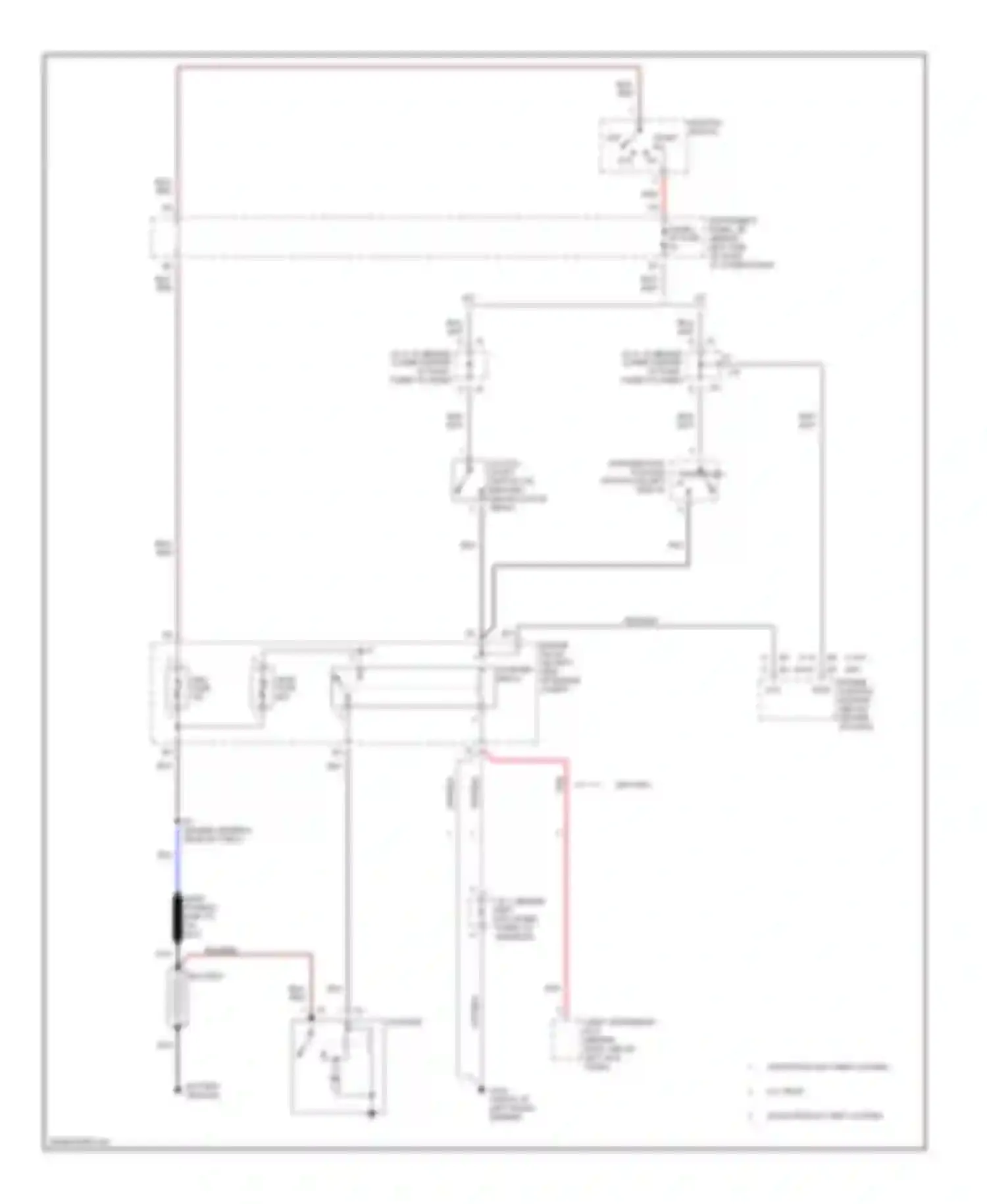 Wiring diagram main fuse for Toyota Corolla VII (1991-2002) (4 of 4)