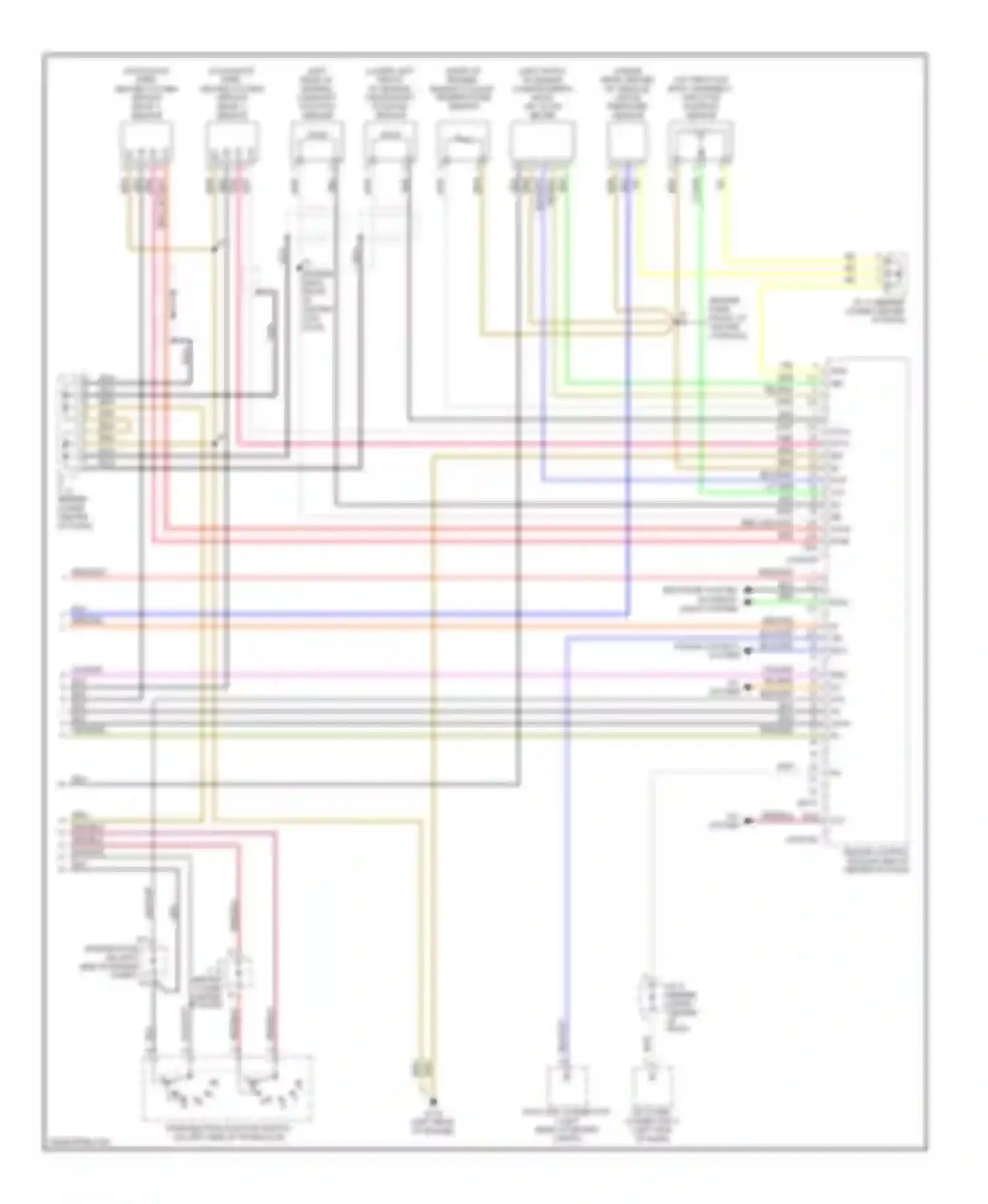 Corolla Toyota VIII facelift (1997-2002): Wiring diagram engine performance 1.8ls, 3 speed a/t & m/t (3 of 3)