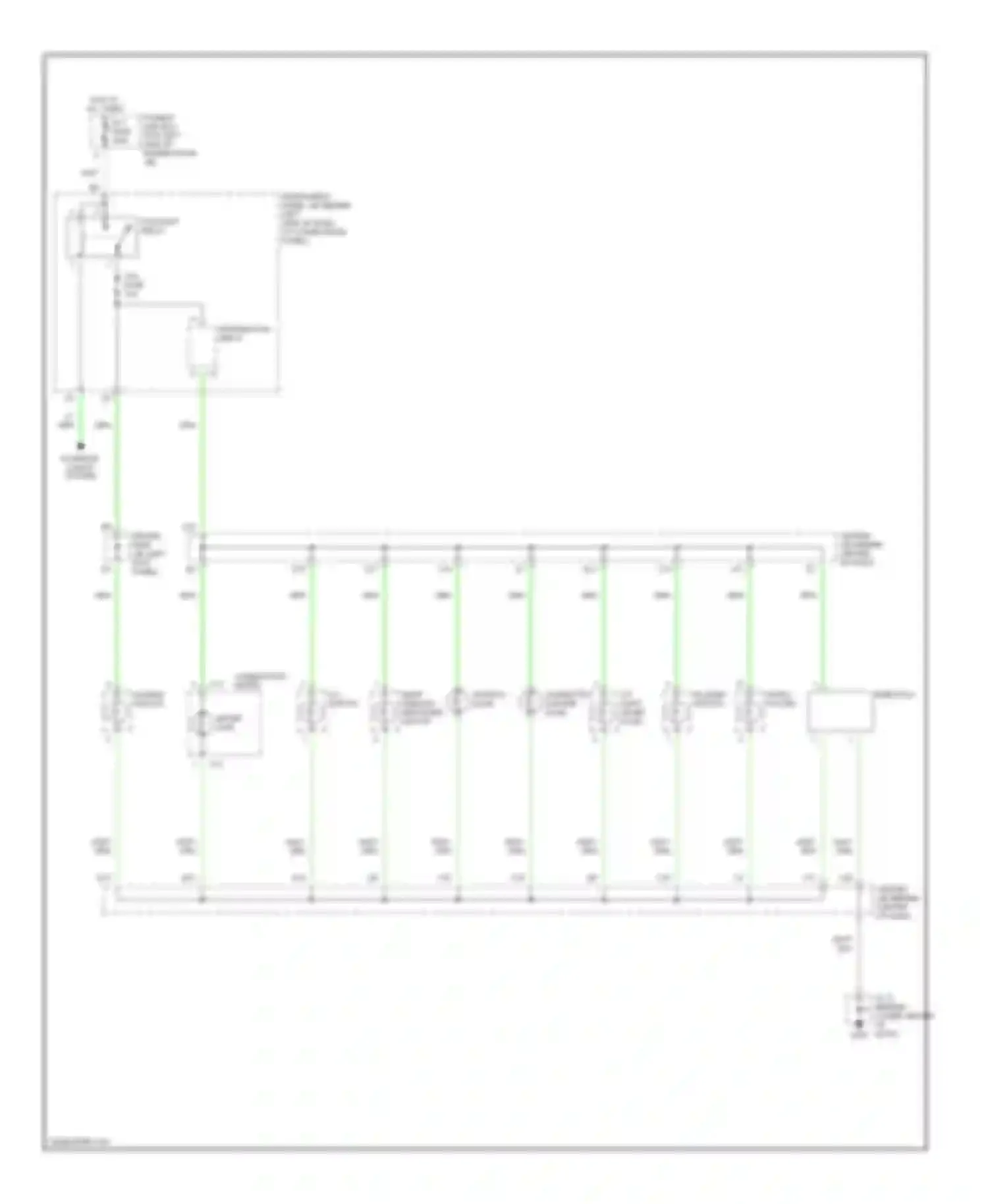 Wiring diagram integration relay for Toyota Corolla VIII facelift (1997-2002) (9 of 19)