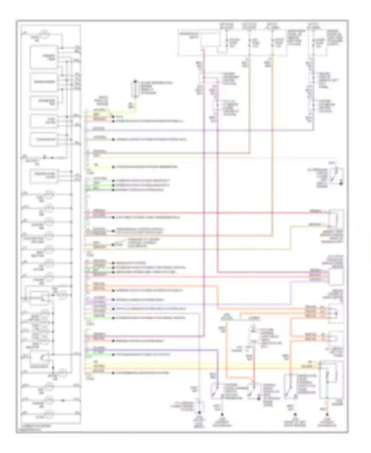 Wiring diagram integration relay for Toyota Corolla VIII (1995-2000) (8 of 17)