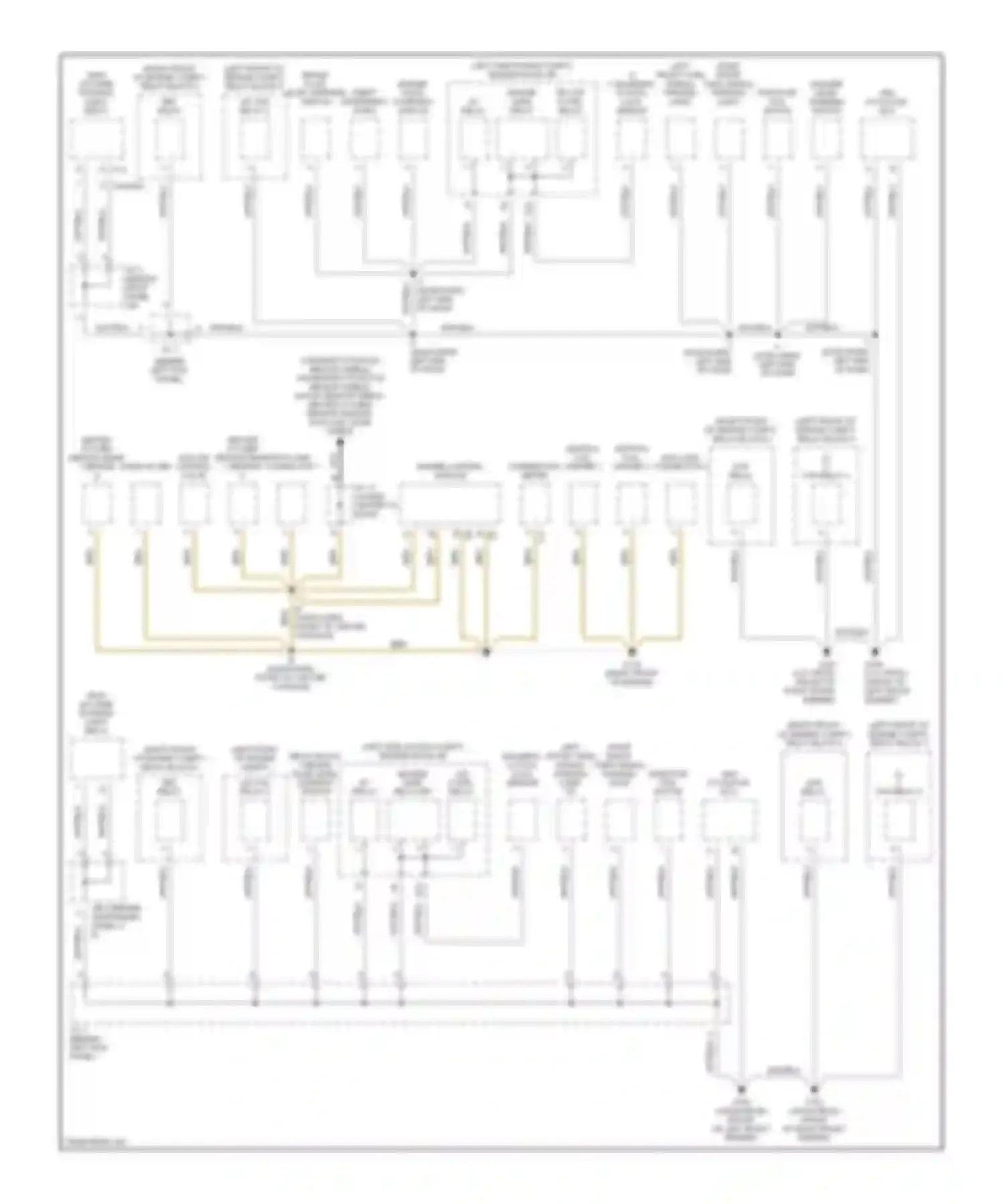Wiring diagram left front turn signal/ parking light a/c magnetic clutch, lock sensor for Toyota Corolla VIII (1995-2000) (1 of 1)