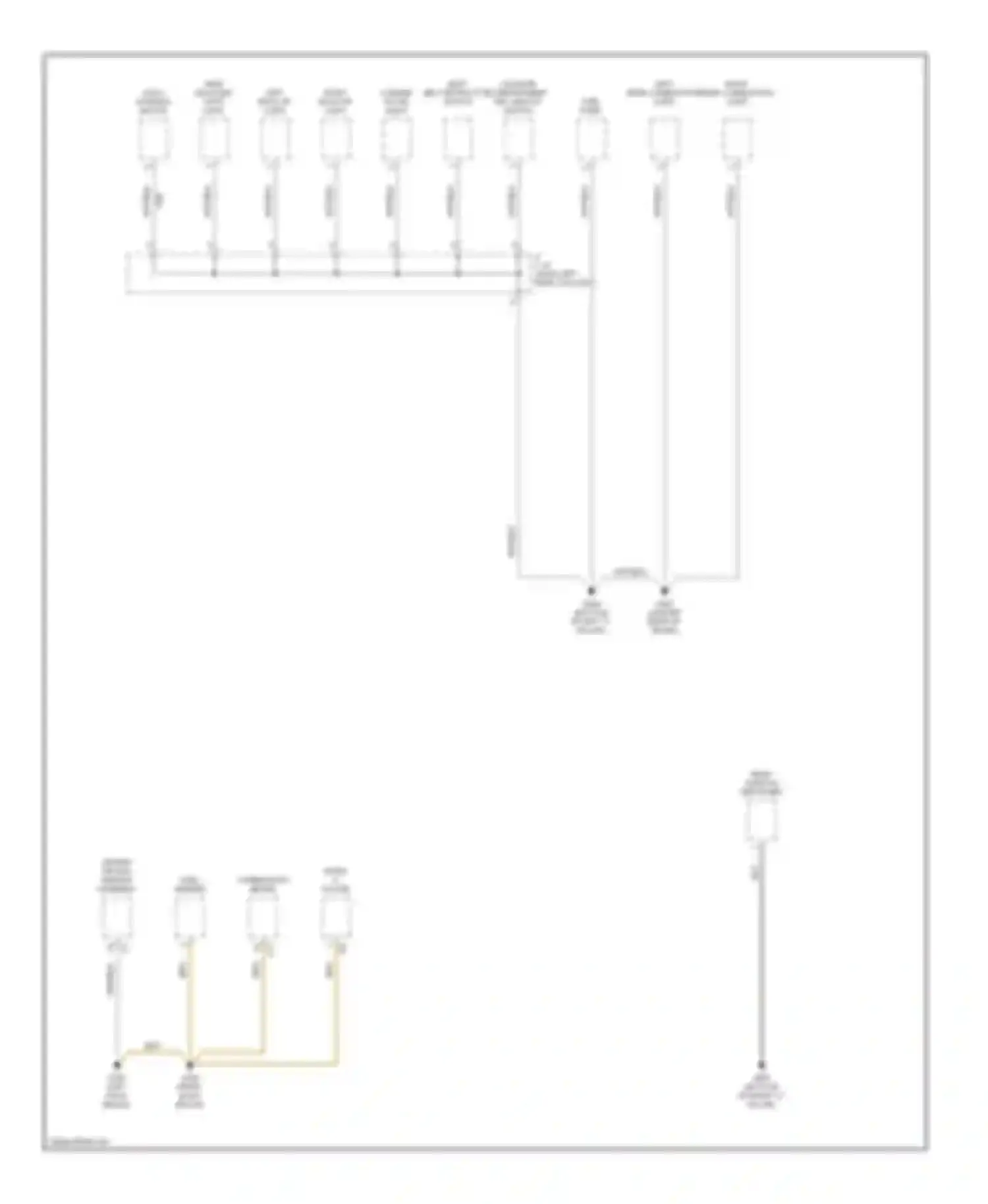 Wiring diagram left rear combination light for Toyota Corolla VIII (1995-2000) (1 of 1)