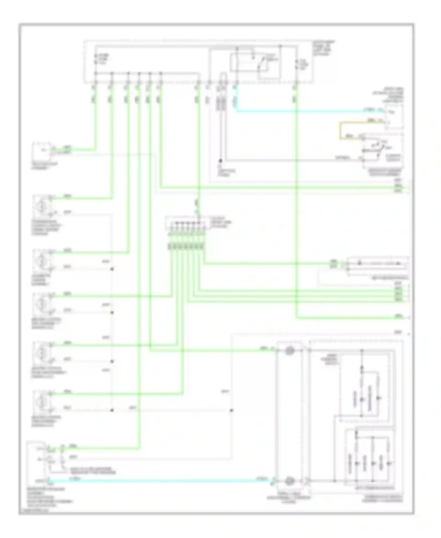 Corolla Toyota X facelift (2010-2013): Instrument illumination circuit, nummi made (1 of 2)