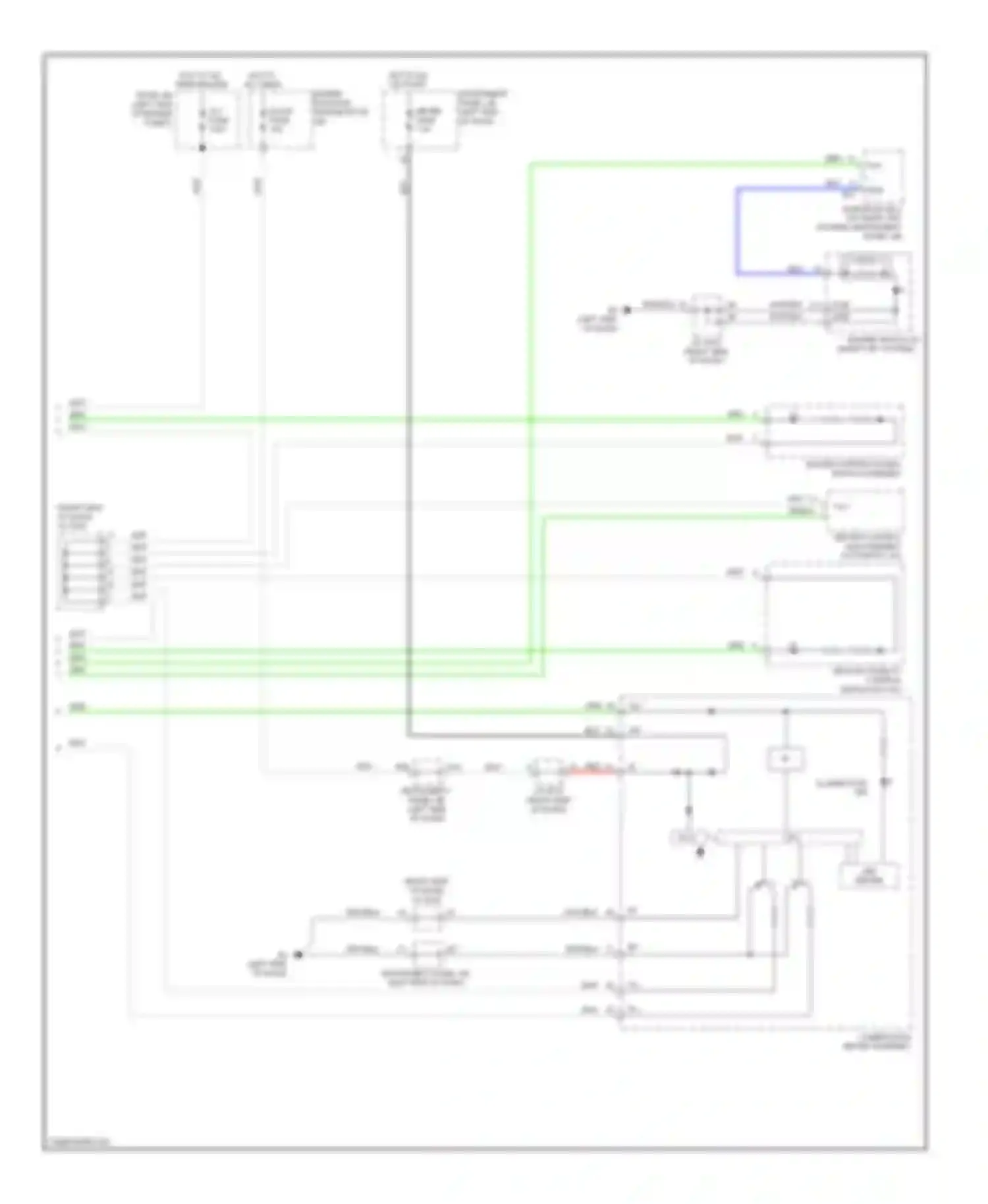 Corolla Toyota X facelift (2010-2013): Instrument illumination circuit, nummi made (2 of 2)
