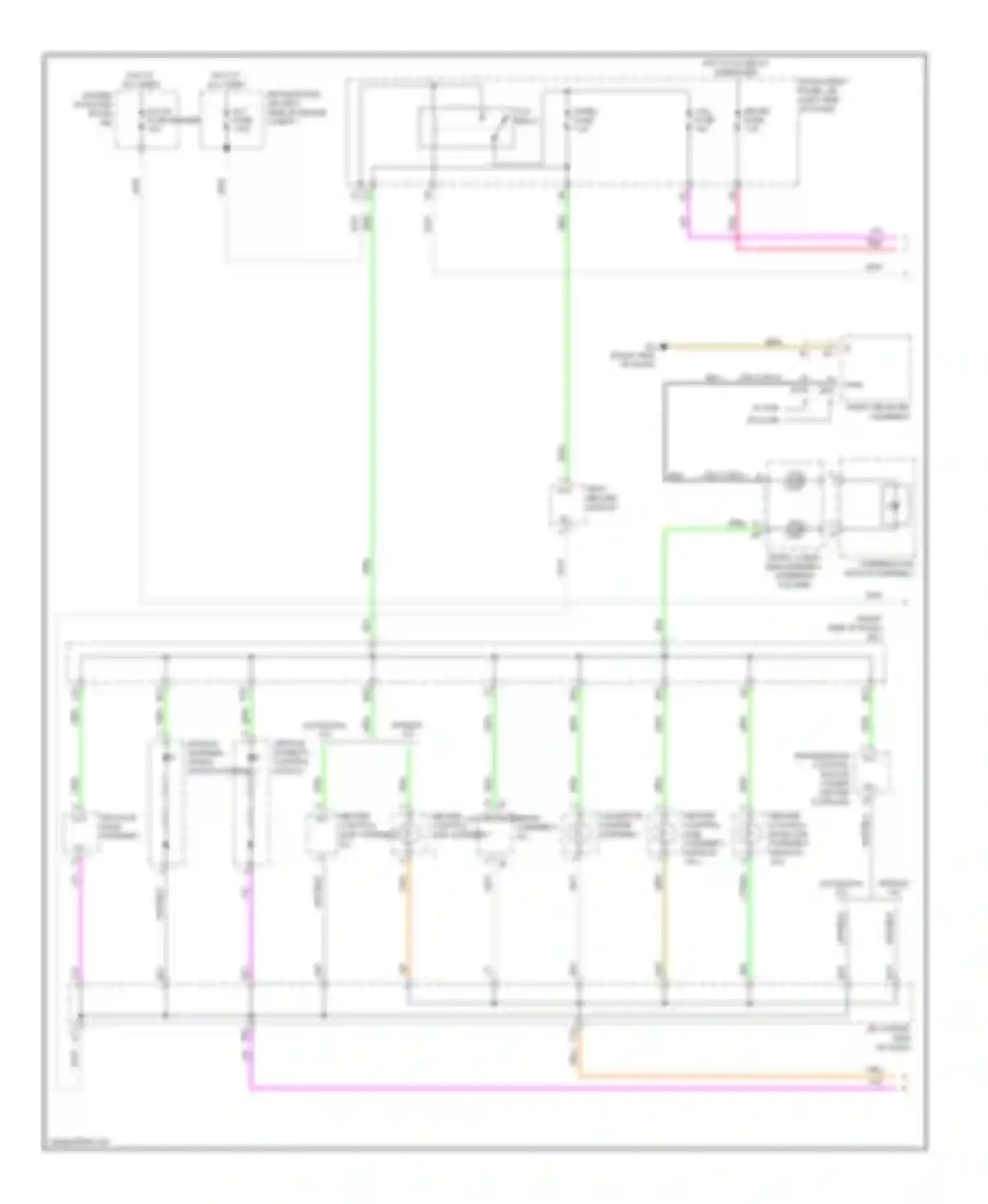 Corolla Toyota X facelift (2010-2013): Instrument illumination circuit, tmc made (1 of 2)
