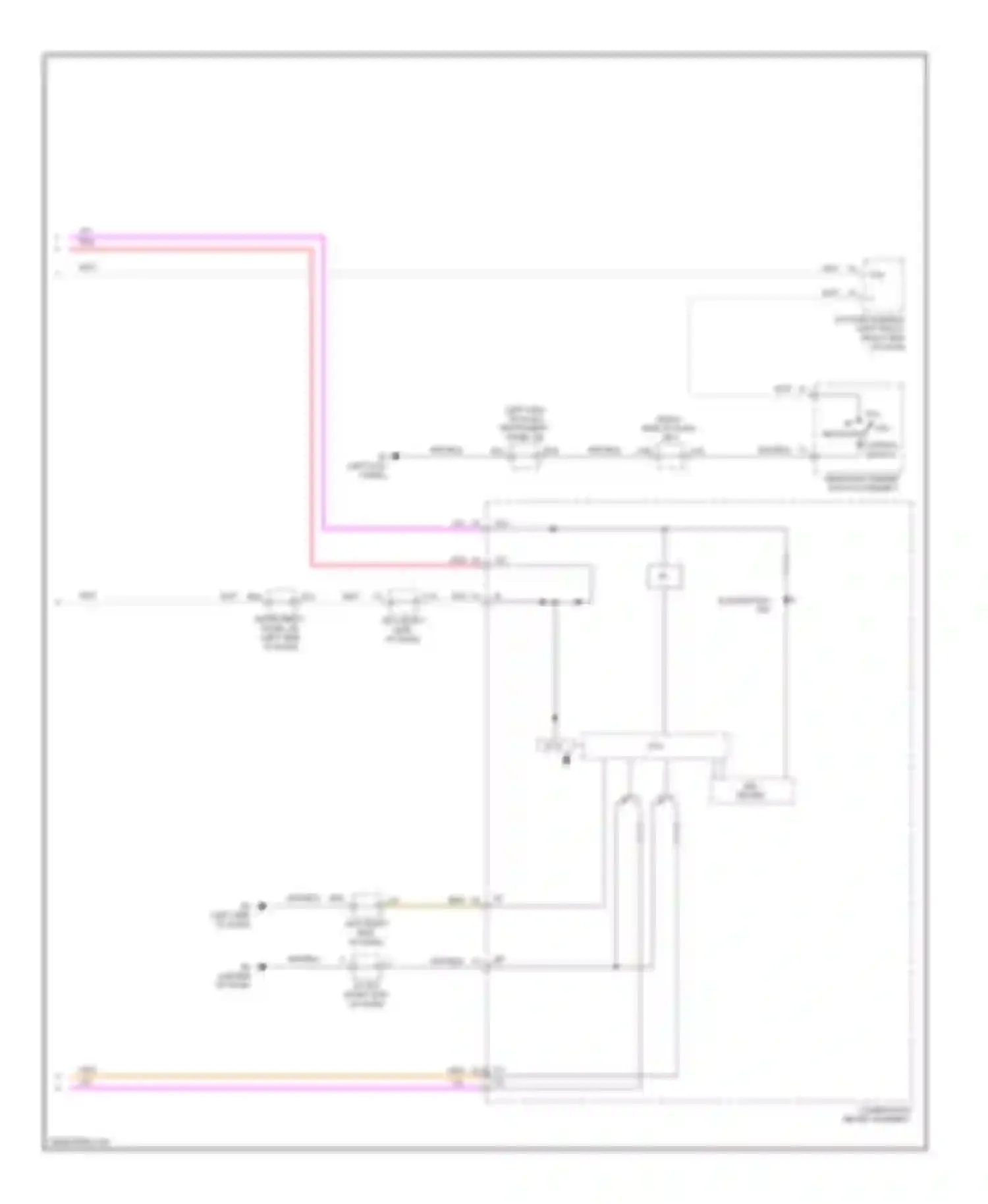 Corolla Toyota X facelift (2010-2013): Instrument illumination circuit, tmc made (2 of 2)