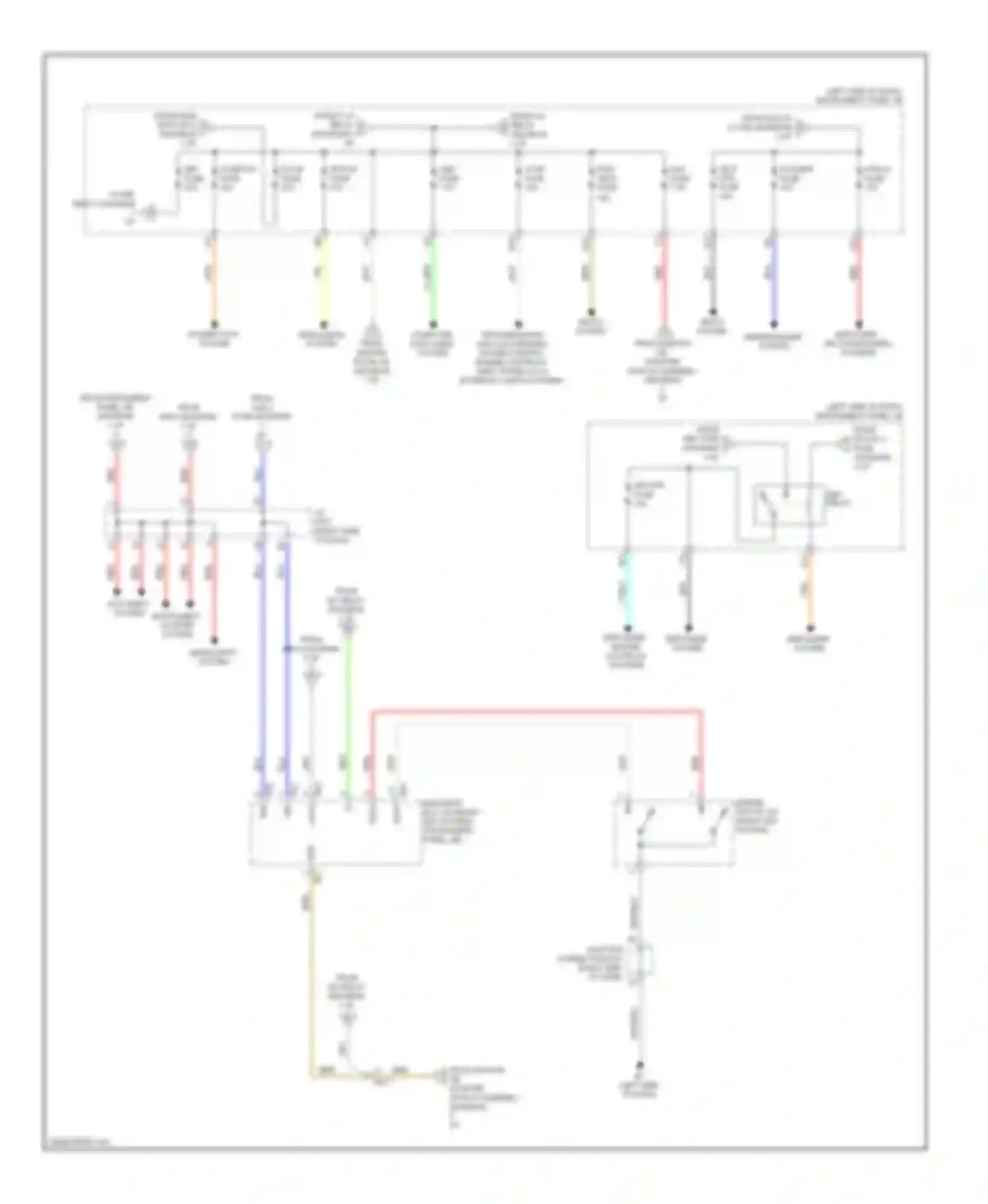 Corolla Toyota X facelift (2010-2013): Power distribution circuit, nummi made (3 of 3)
