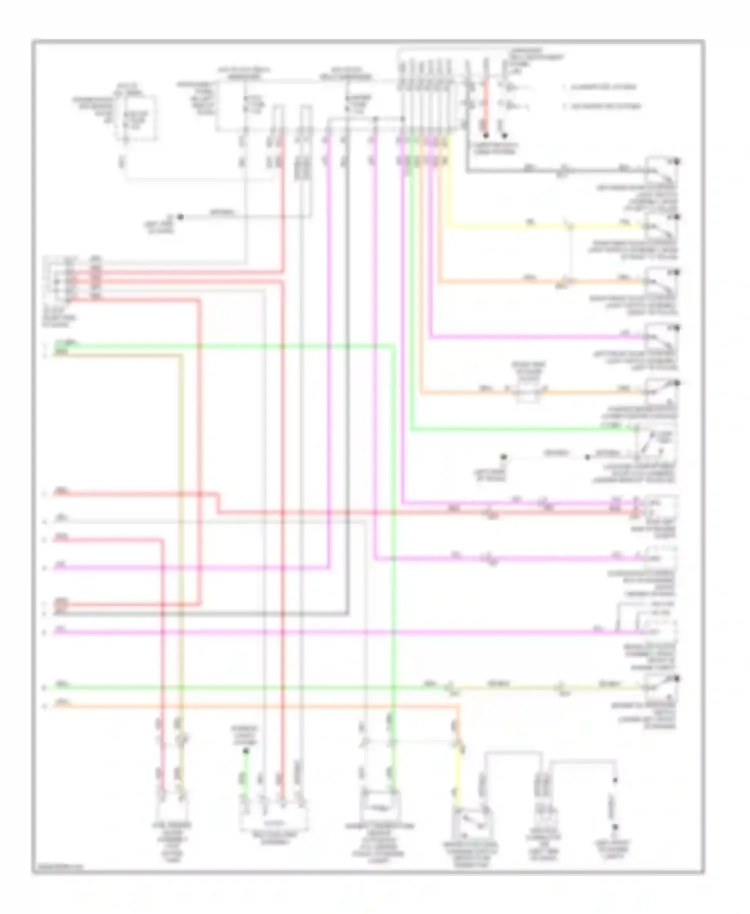 Wiring diagram 38 24 spd for Toyota Corolla X facelift (2010-2013) (1 of 2)