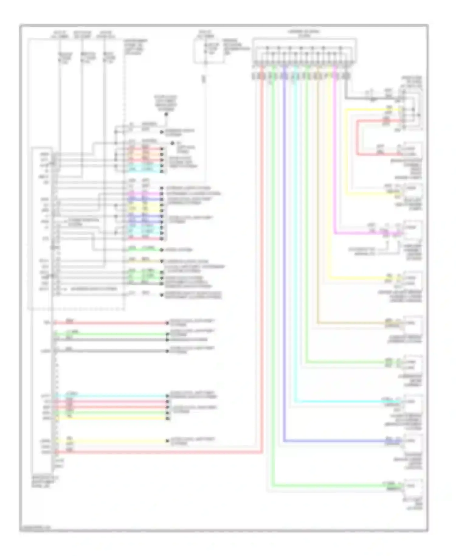 Wiring diagram bzr rda prg for Toyota Corolla X facelift (2010-2013) (1 of 1)