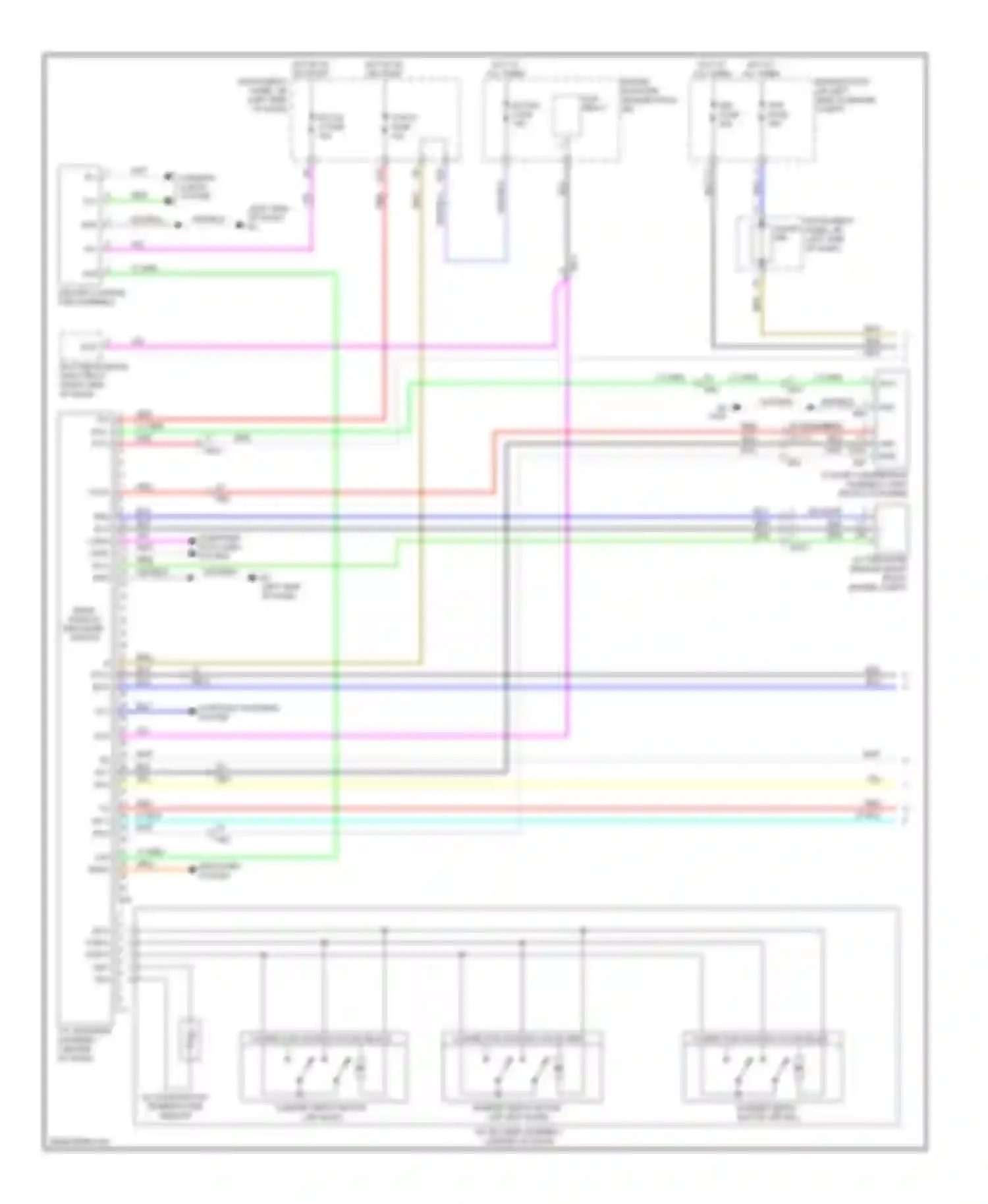 Wiring diagram computer data lines system for Toyota Corolla X facelift (2010-2013) (3 of 51)