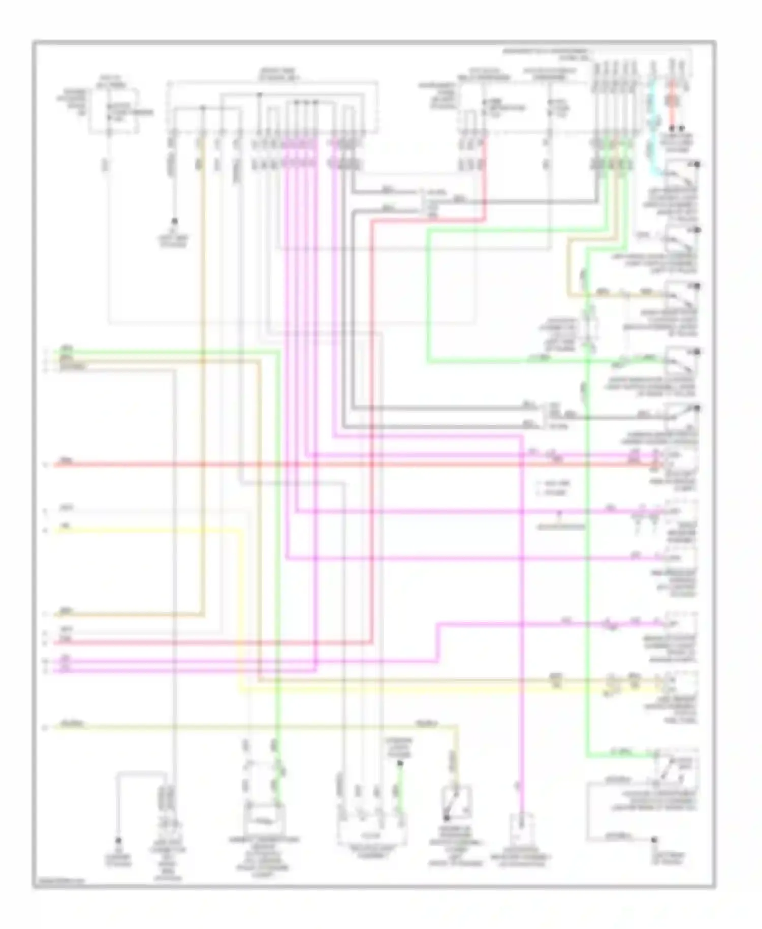 Wiring diagram computer data lines system for Toyota Corolla X facelift (2010-2013) (26 of 51)