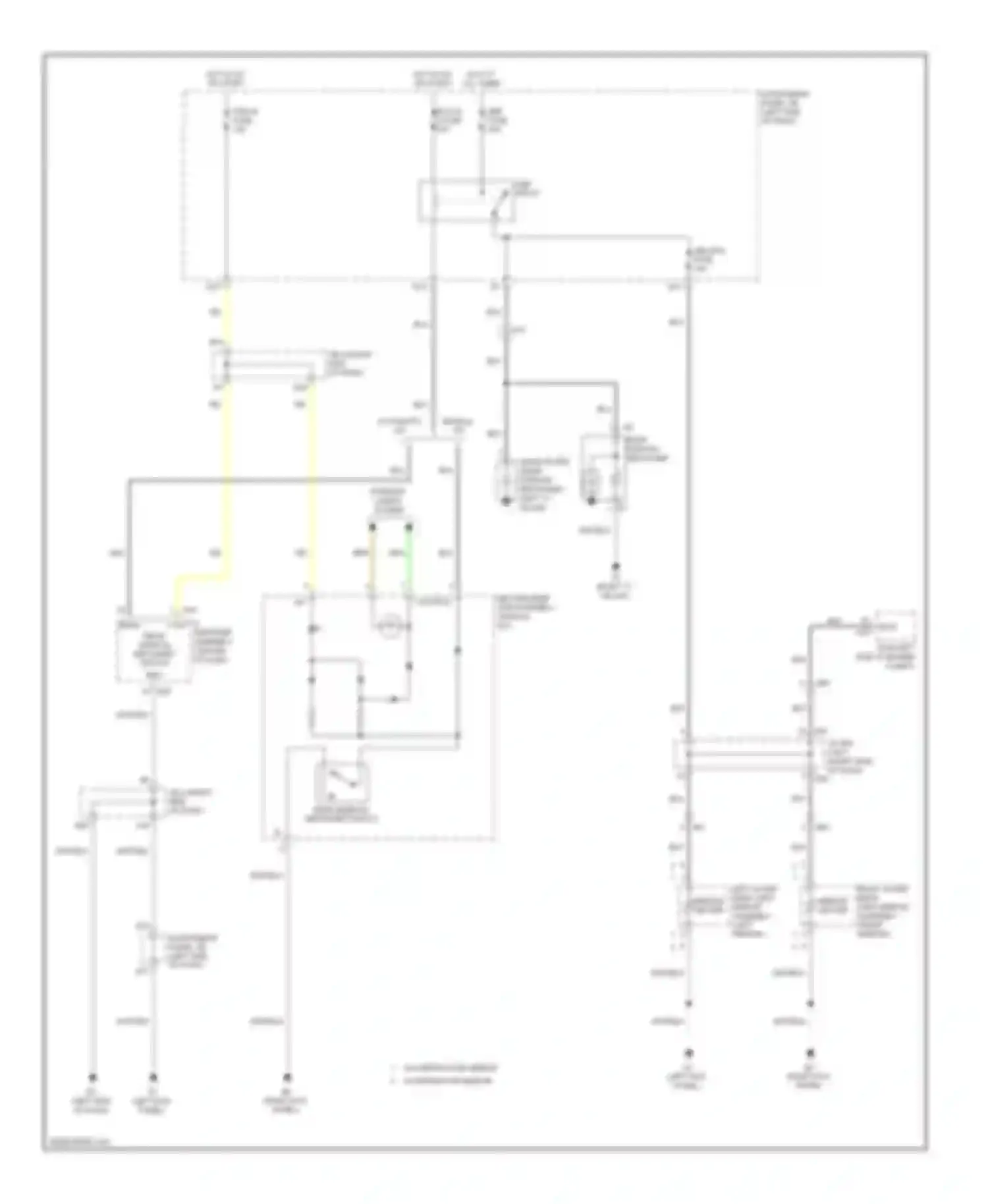 Wiring diagram def fuse for Toyota Corolla X facelift (2010-2013) (2 of 3)
