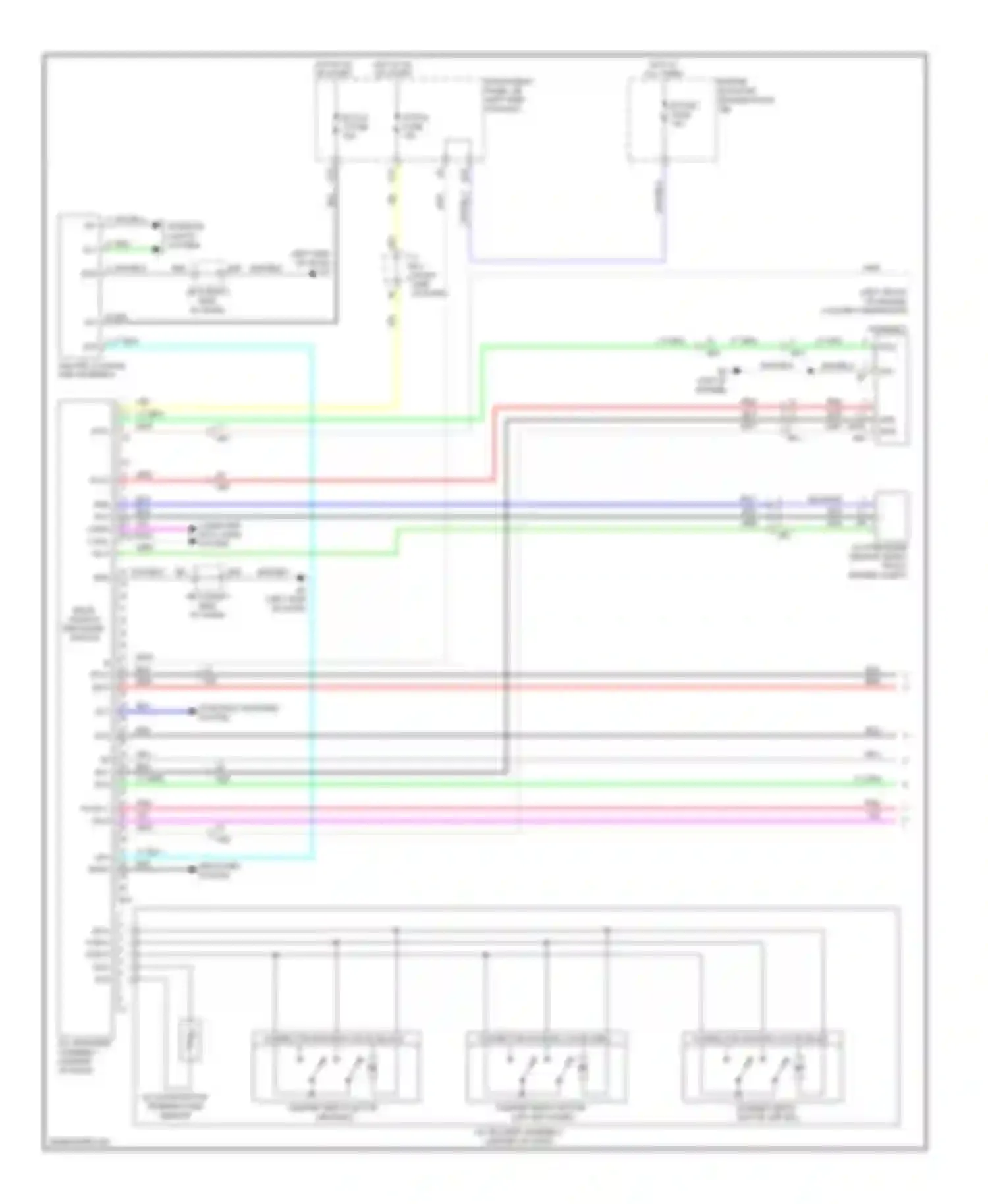 Wiring diagram engine compt) for Toyota Corolla X facelift (2010-2013) (2 of 7)