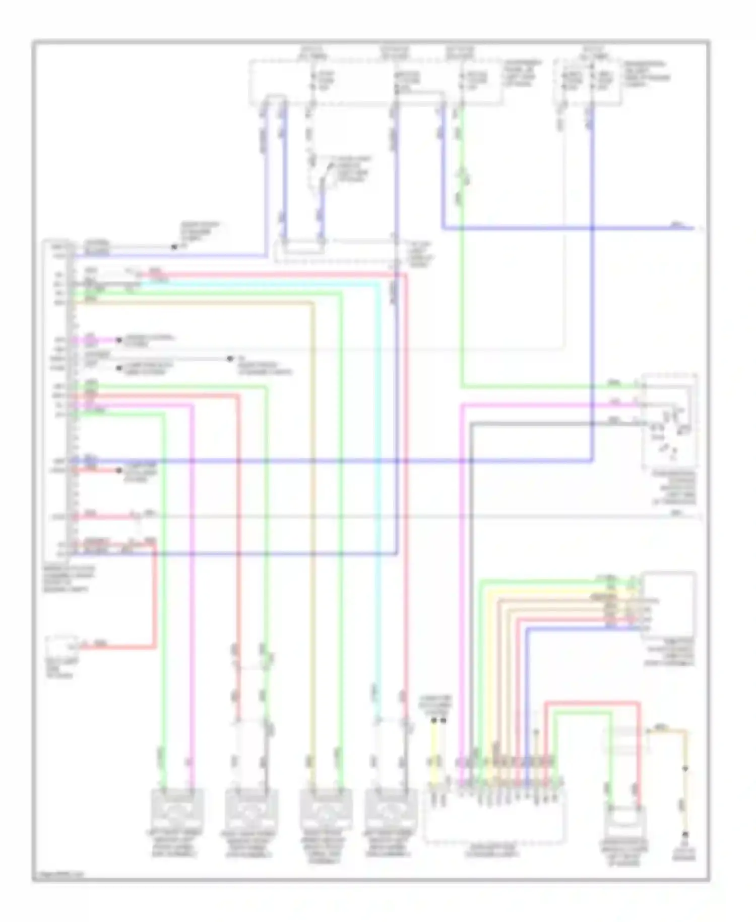 Wiring diagram hot in on or start for Toyota Corolla X facelift (2010-2013) (1 of 46)