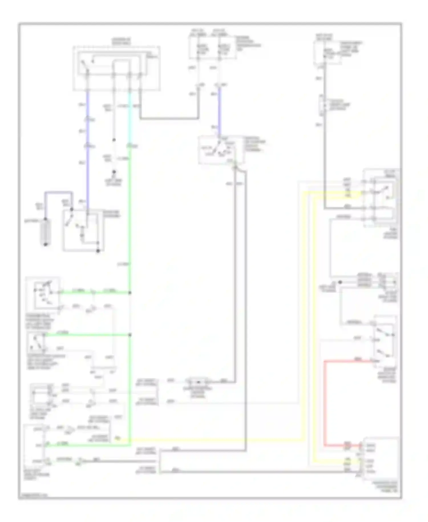 Wiring diagram ign fuse of dash) for Toyota Corolla X facelift (2010-2013) (1 of 1)