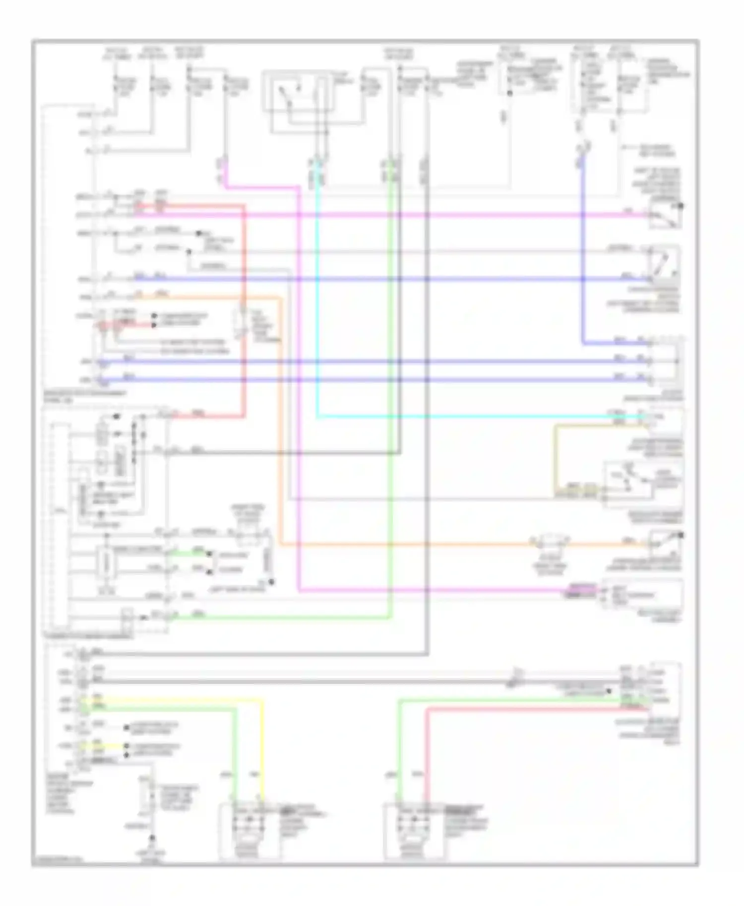 Wiring diagram meter fuse ign fuse of dash) for Toyota Corolla X facelift (2010-2013) (1 of 2)