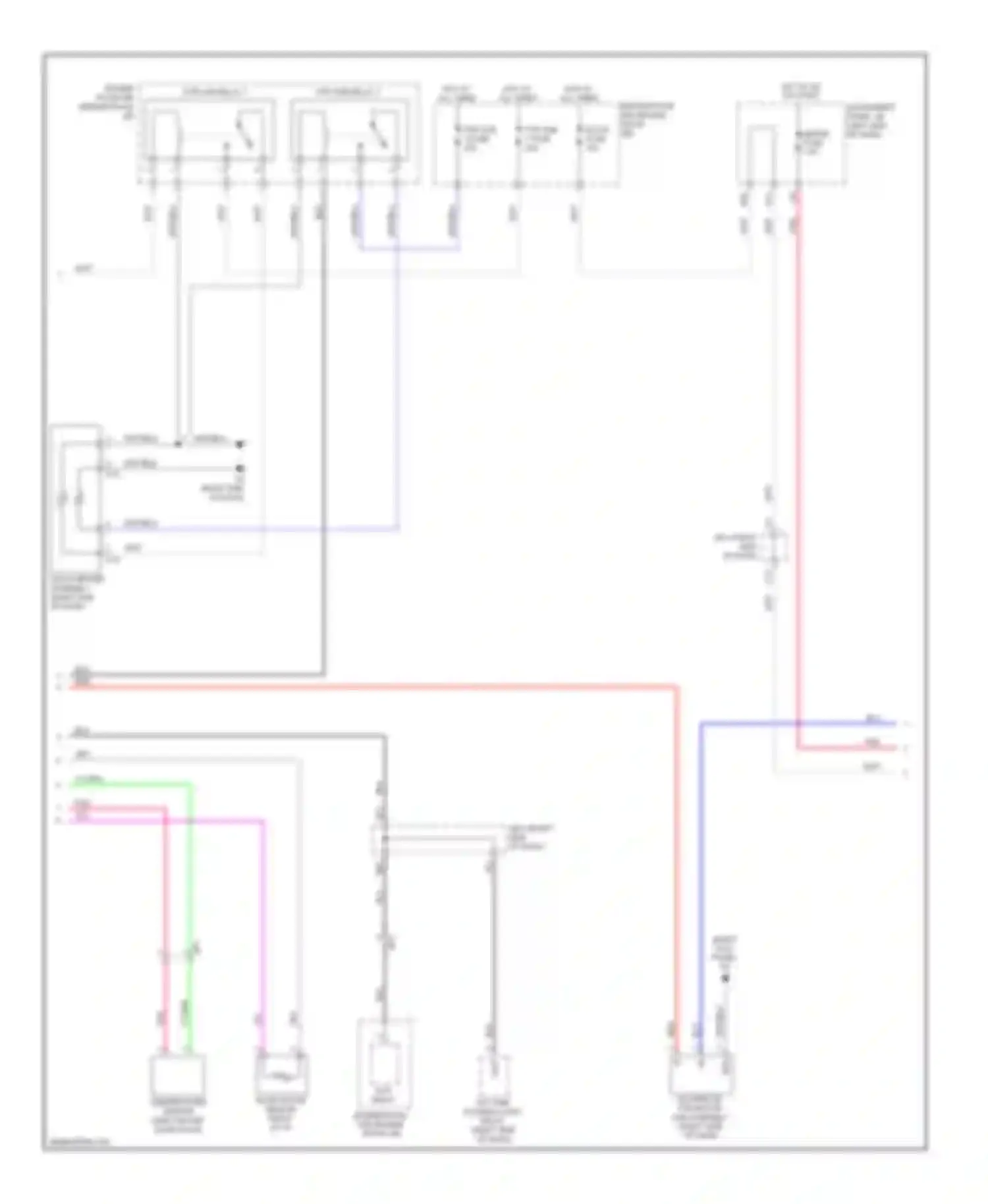 Wiring diagram meter fuse for Toyota Corolla X facelift (2010-2013) (4 of 25)