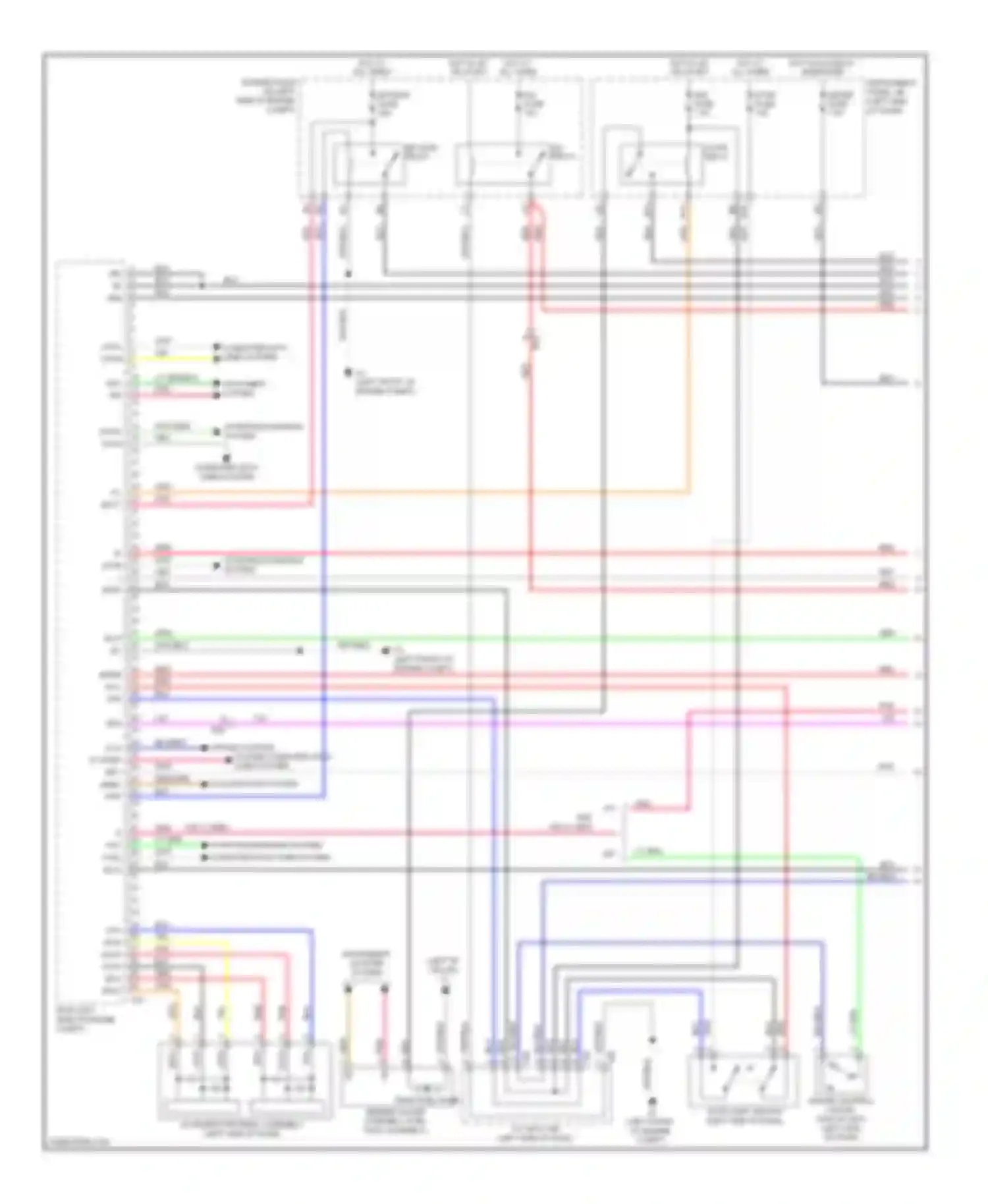 Wiring diagram meter fuse for Toyota Corolla X facelift (2010-2013) (9 of 25)