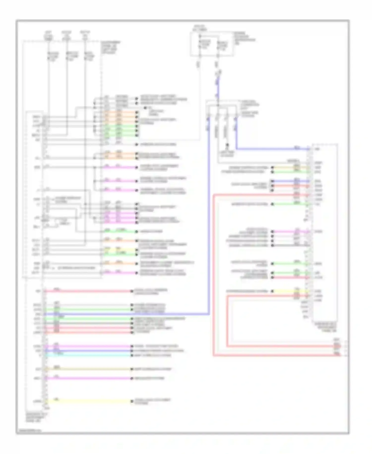 Wiring diagram shift interlock system for Toyota Corolla X facelift (2010-2013) (1 of 3)