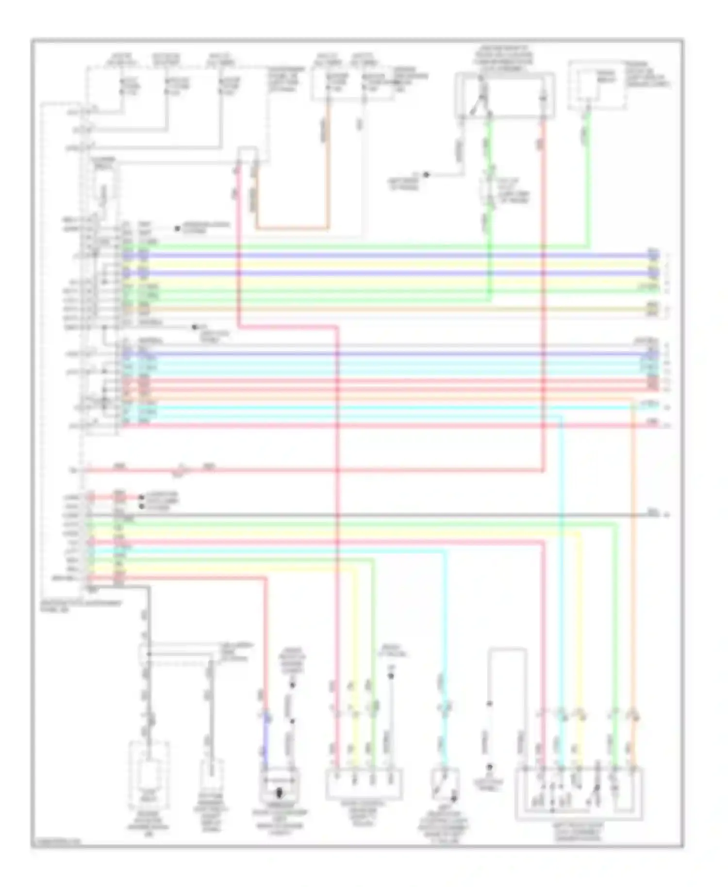 Wiring diagram unlk detection for Toyota Corolla X facelift (2010-2013) (3 of 6)