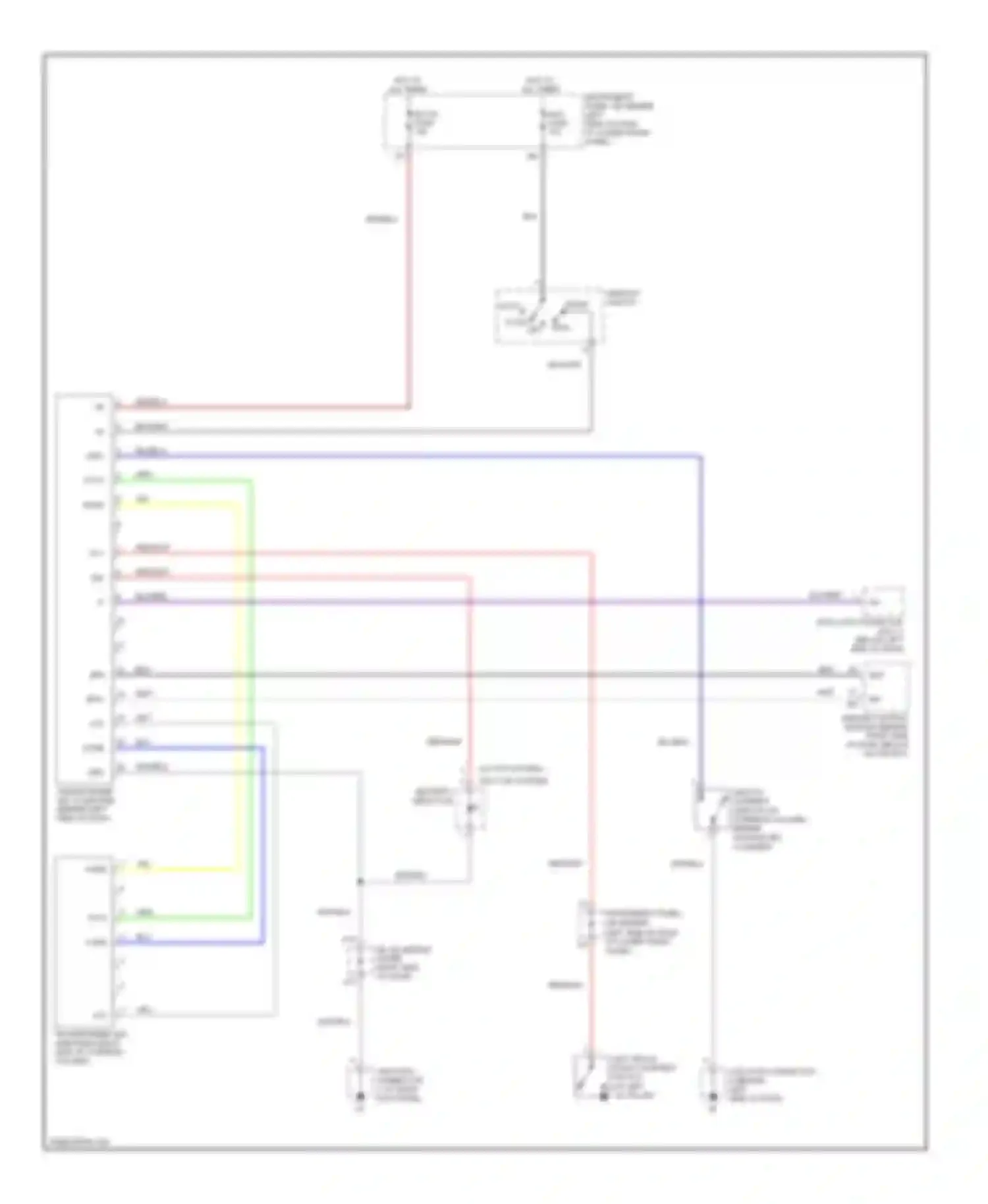 Corolla Toyota X (2006-2010): Immobilizer circuit