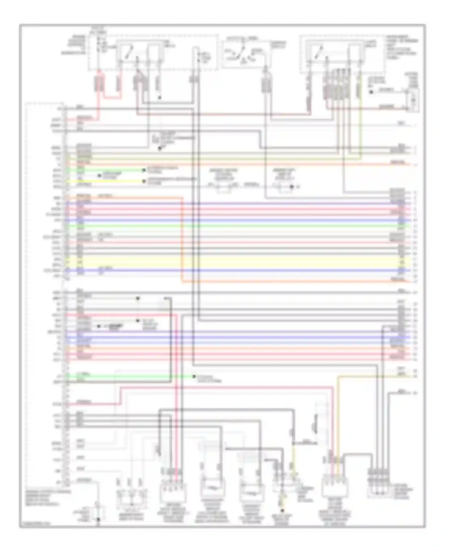 Corolla Toyota X (2006-2010): Wiring diagram engine performance 1.8l (1 of 4)