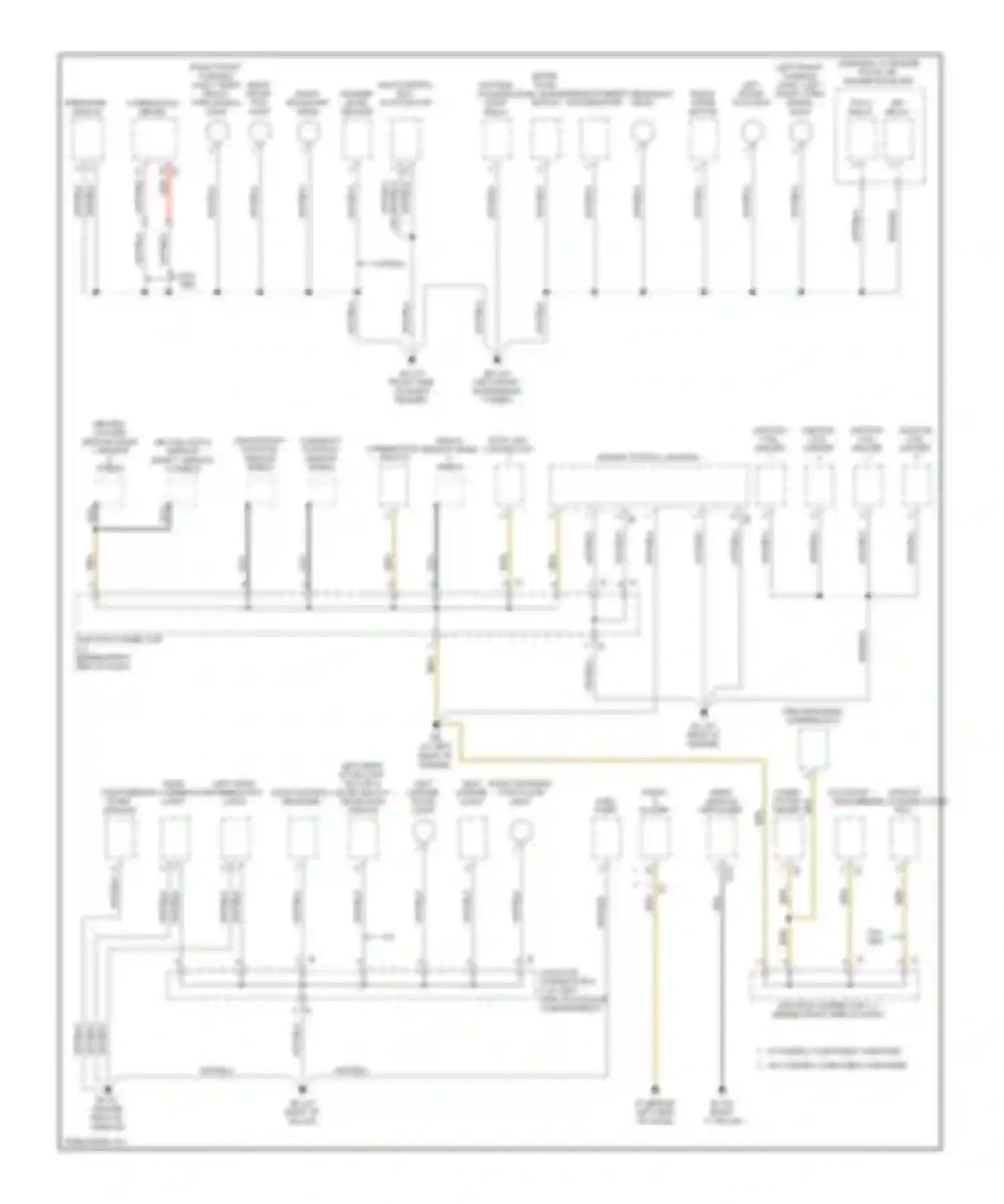 Corolla Toyota X (2006-2010): Ground distribution circuit (2 of 2)